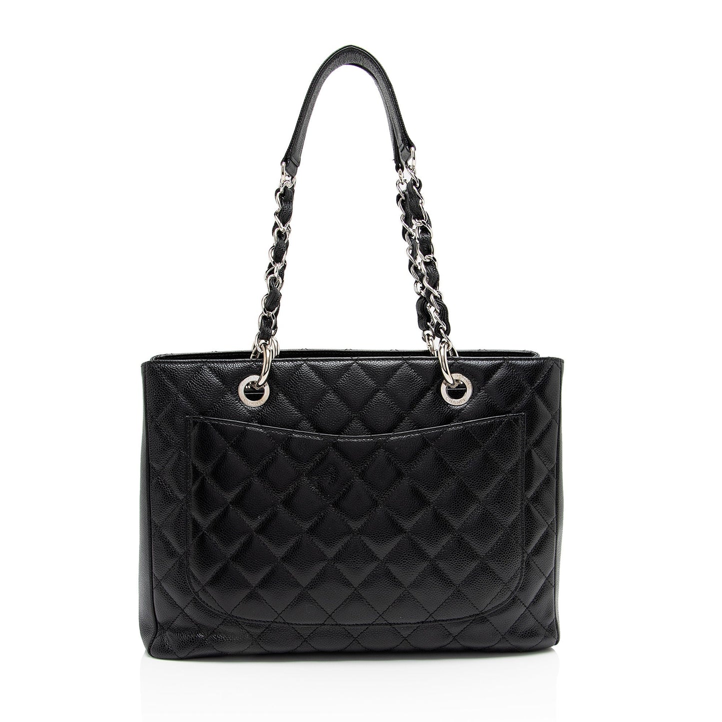 Chanel Caviar Grand Shopping SHF-6g7uPR Leather Tote Bag