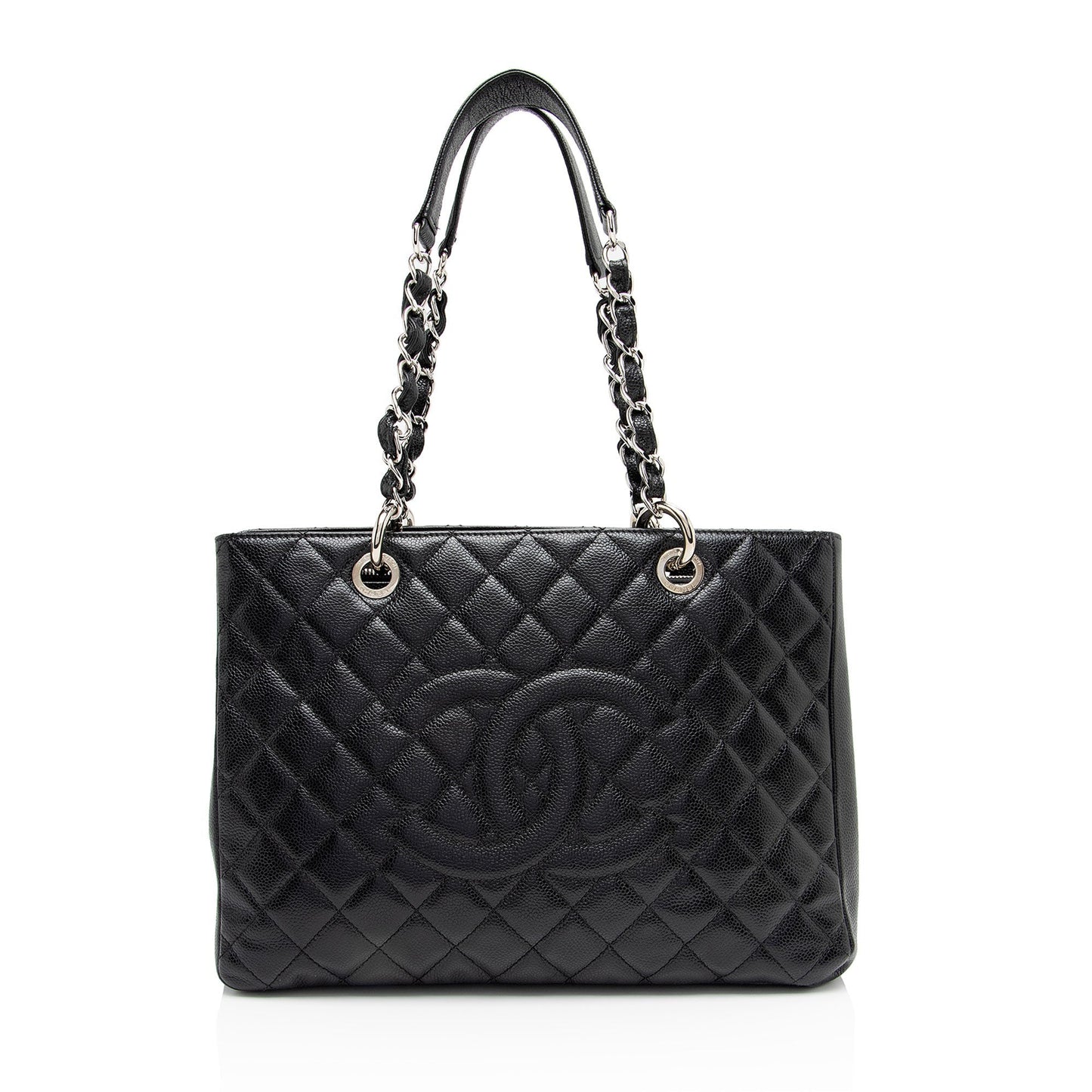 Chanel Caviar Grand Shopping SHF-6g7uPR Leather Tote Bag