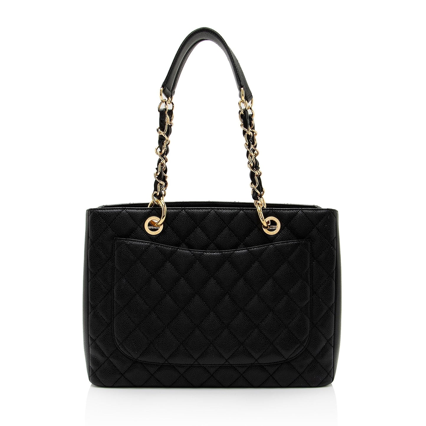 Chanel Caviar Grand Shopping SHF-lwZhXi Leather Tote Bag