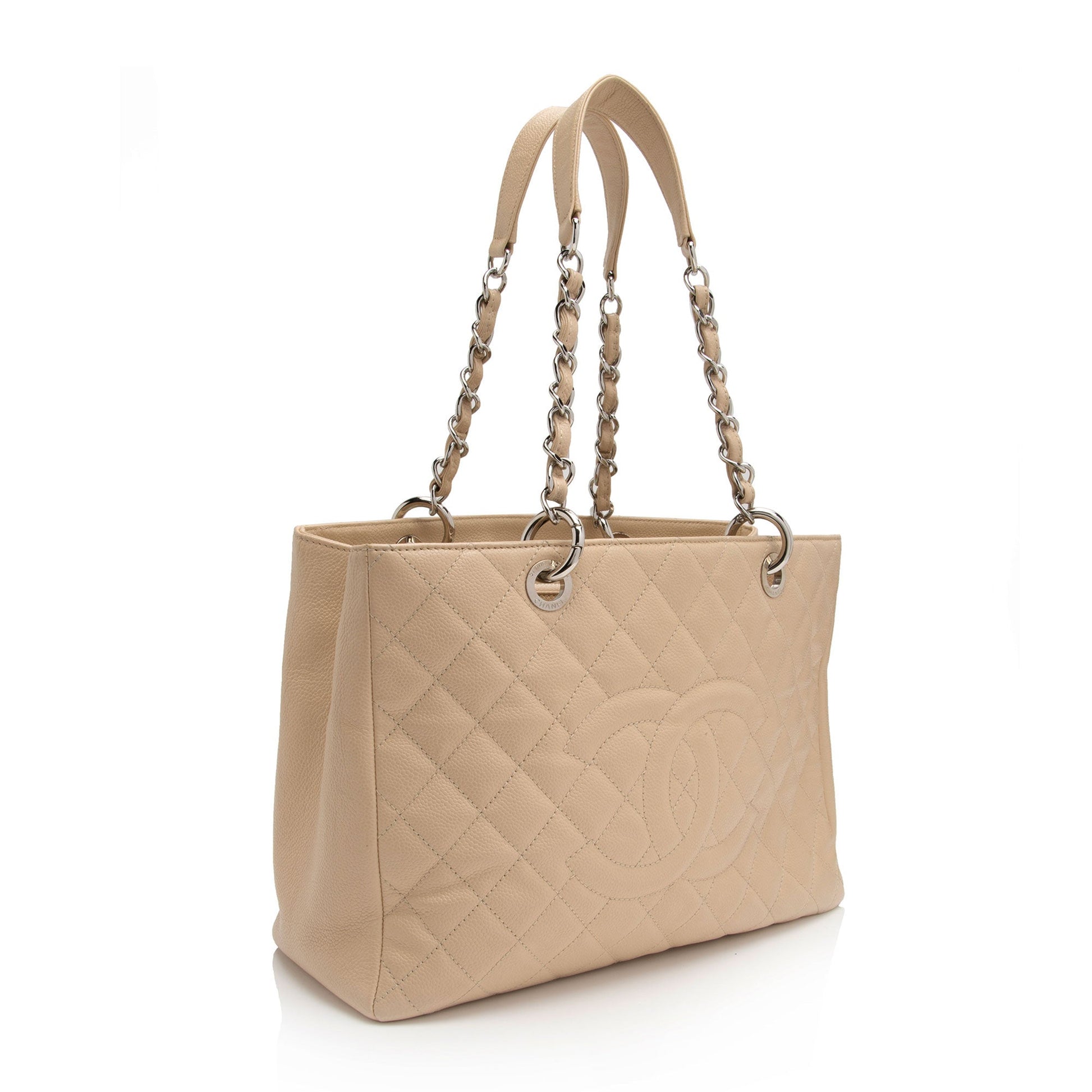 Chanel Caviar Grand Shopping SHF-x73usl Leather Tote Bag