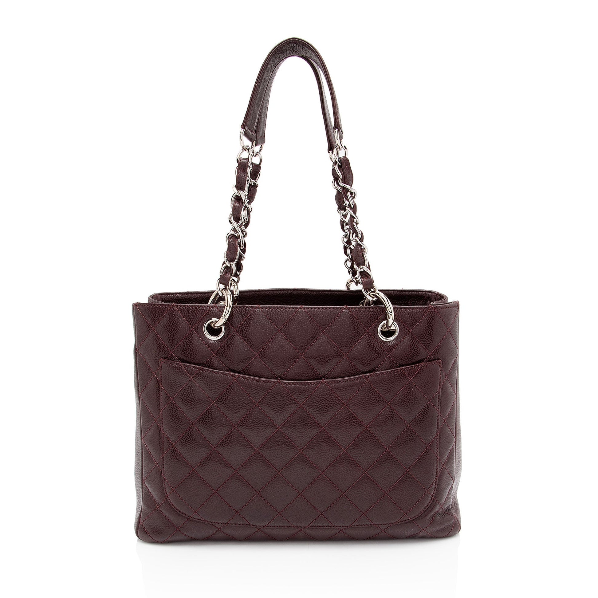 Chanel Caviar Grand Shopping SHF-NY1eUw Leather Tote Bag