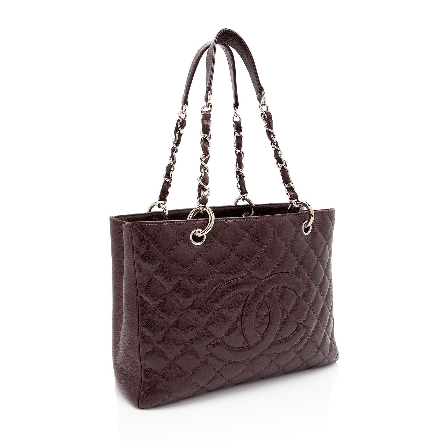Chanel Caviar Grand Shopping SHF-NY1eUw Leather Tote Bag
