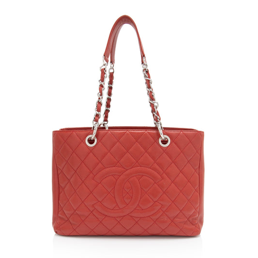 Chanel Caviar Grand Shopping Leather Tote Bag