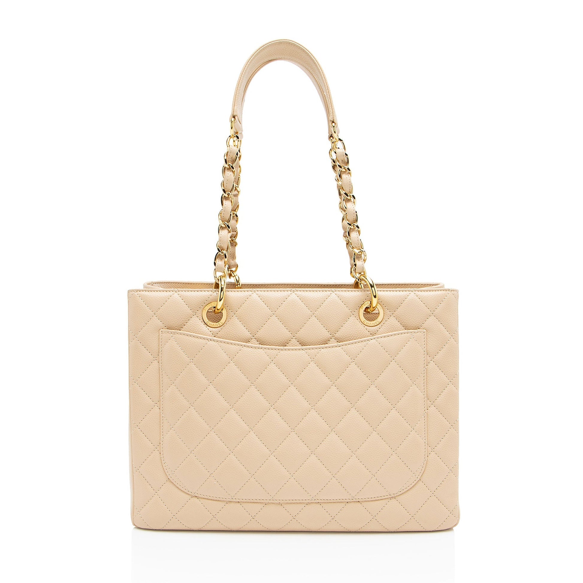 Chanel Caviar Grand Shopping Leather Tote Bag