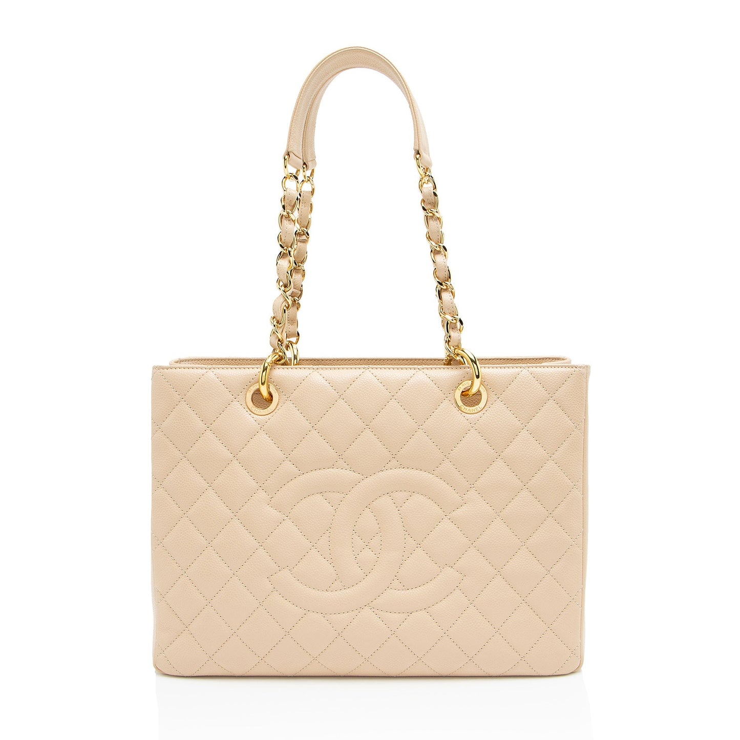 Chanel Caviar Grand Shopping Leather Tote Bag