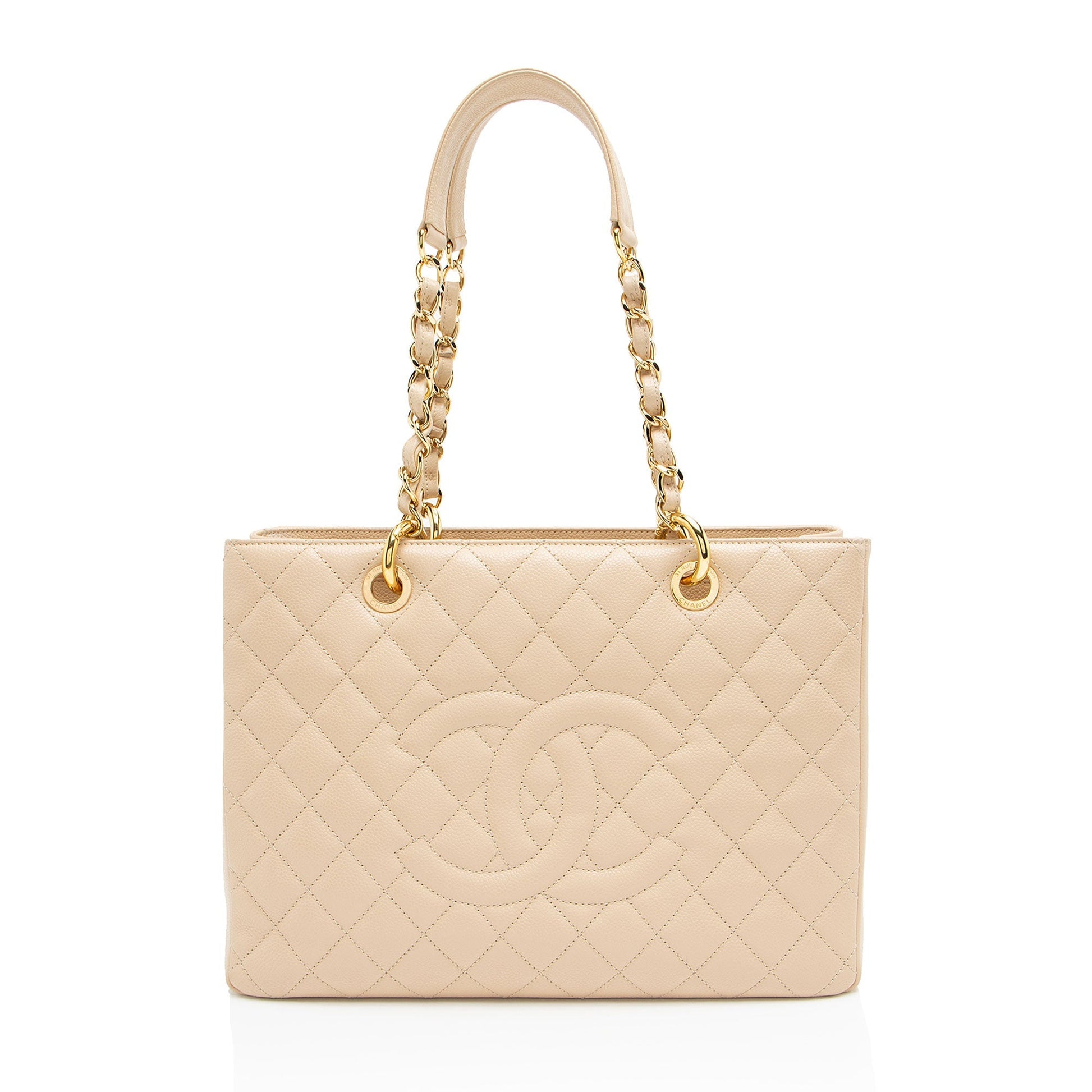 Chanel Caviar Grand Shopping Leather Tote Bag