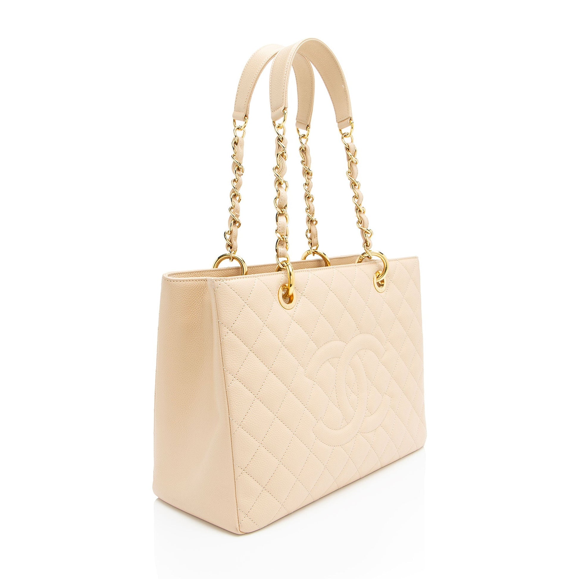 Chanel Caviar Grand Shopping Leather Tote Bag