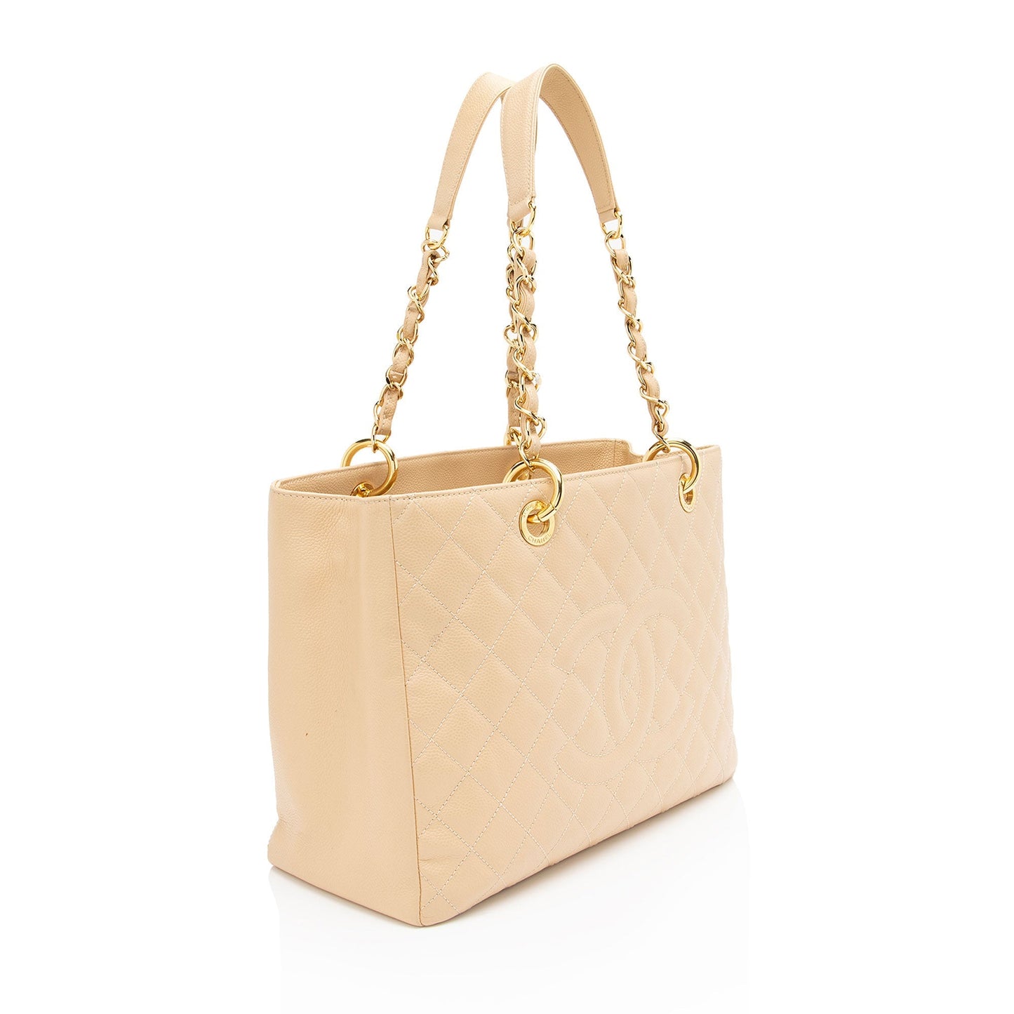 Chanel Caviar Grand Shopping Leather Tote Bag Tote 3