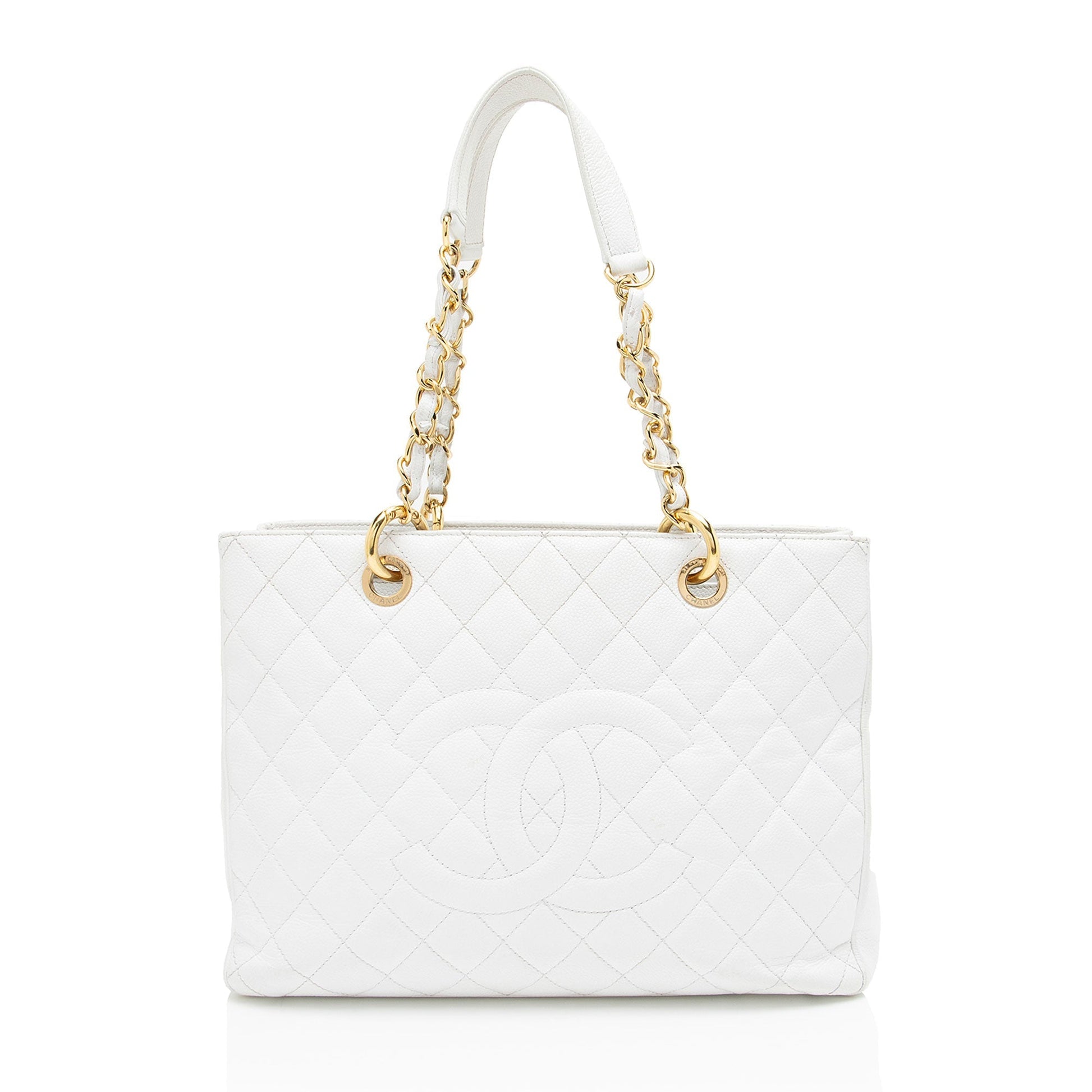 Chanel Caviar Grand Shopping Leather Tote Bag Tote 4