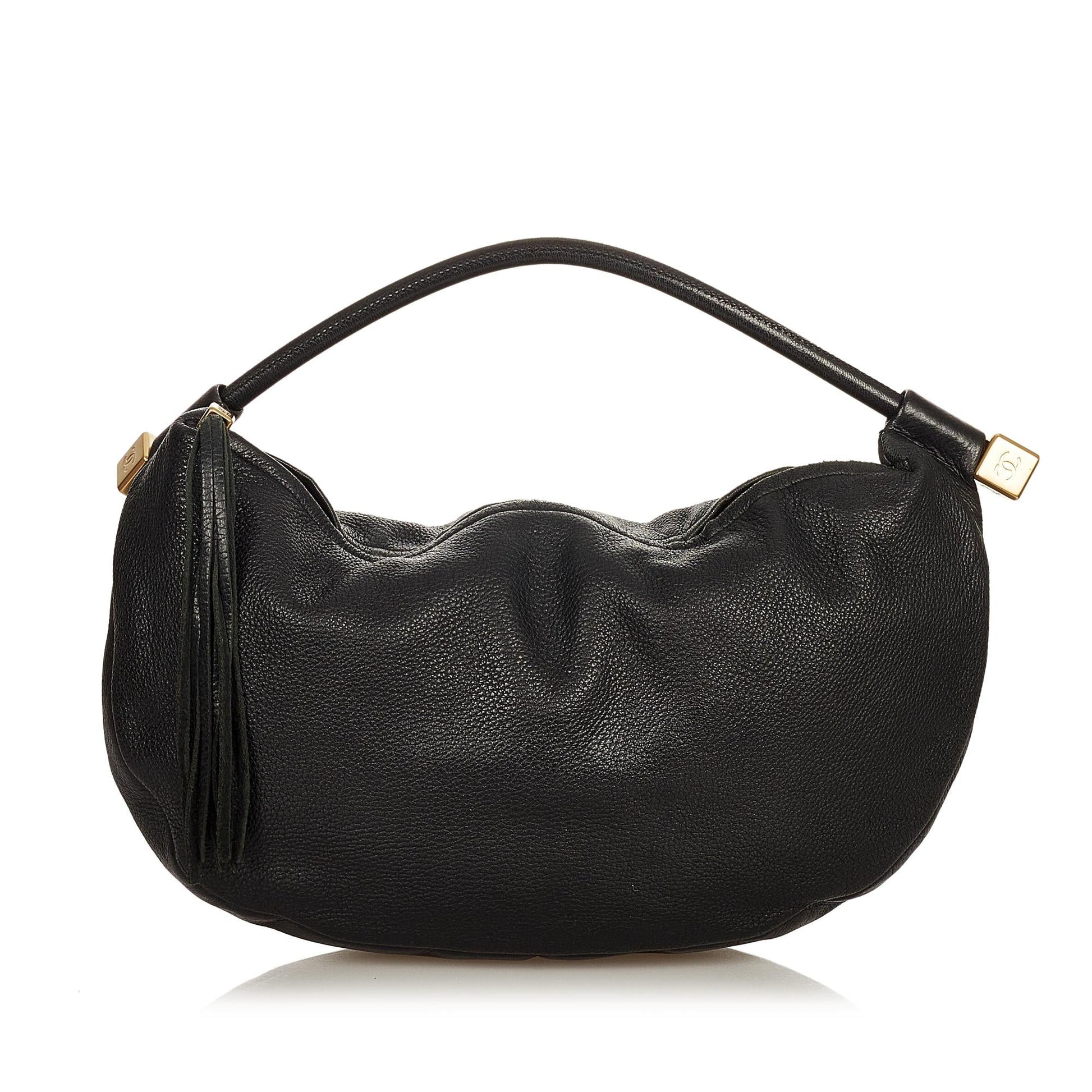 Chanel Caviar Hobo SHG Leather Shoulder Bag