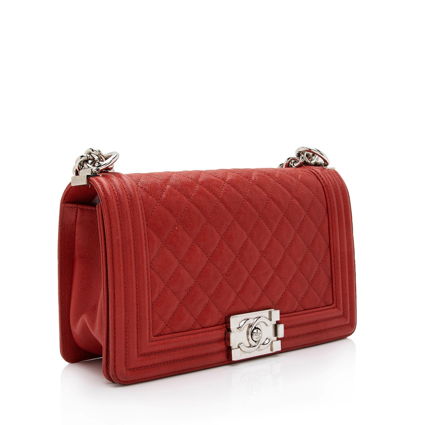Chanel Caviar Old Boy SHF-BBTTJm Leather Handbag