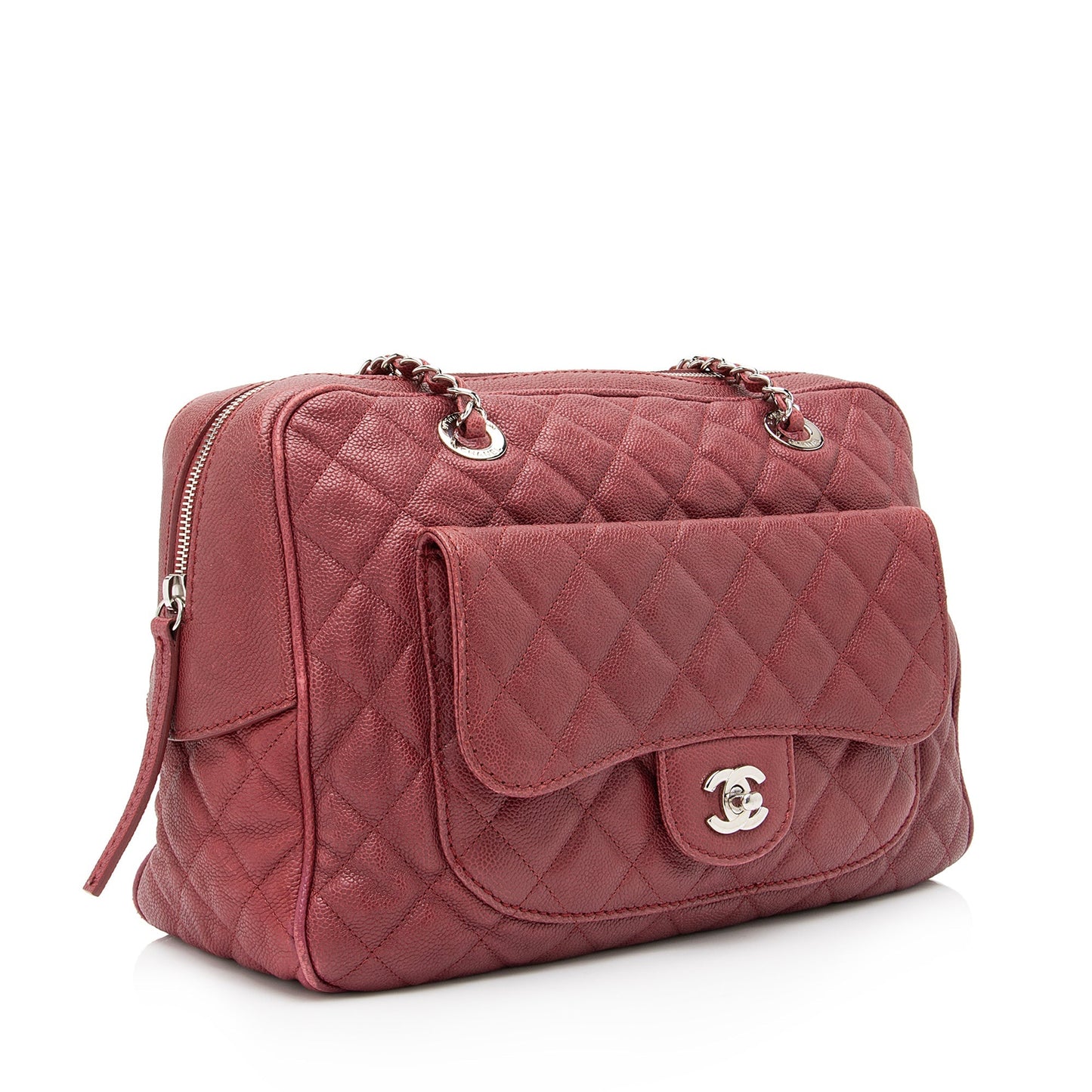 Chanel Caviar Paradoxal Camera SHF Leather Crossbody Bag
