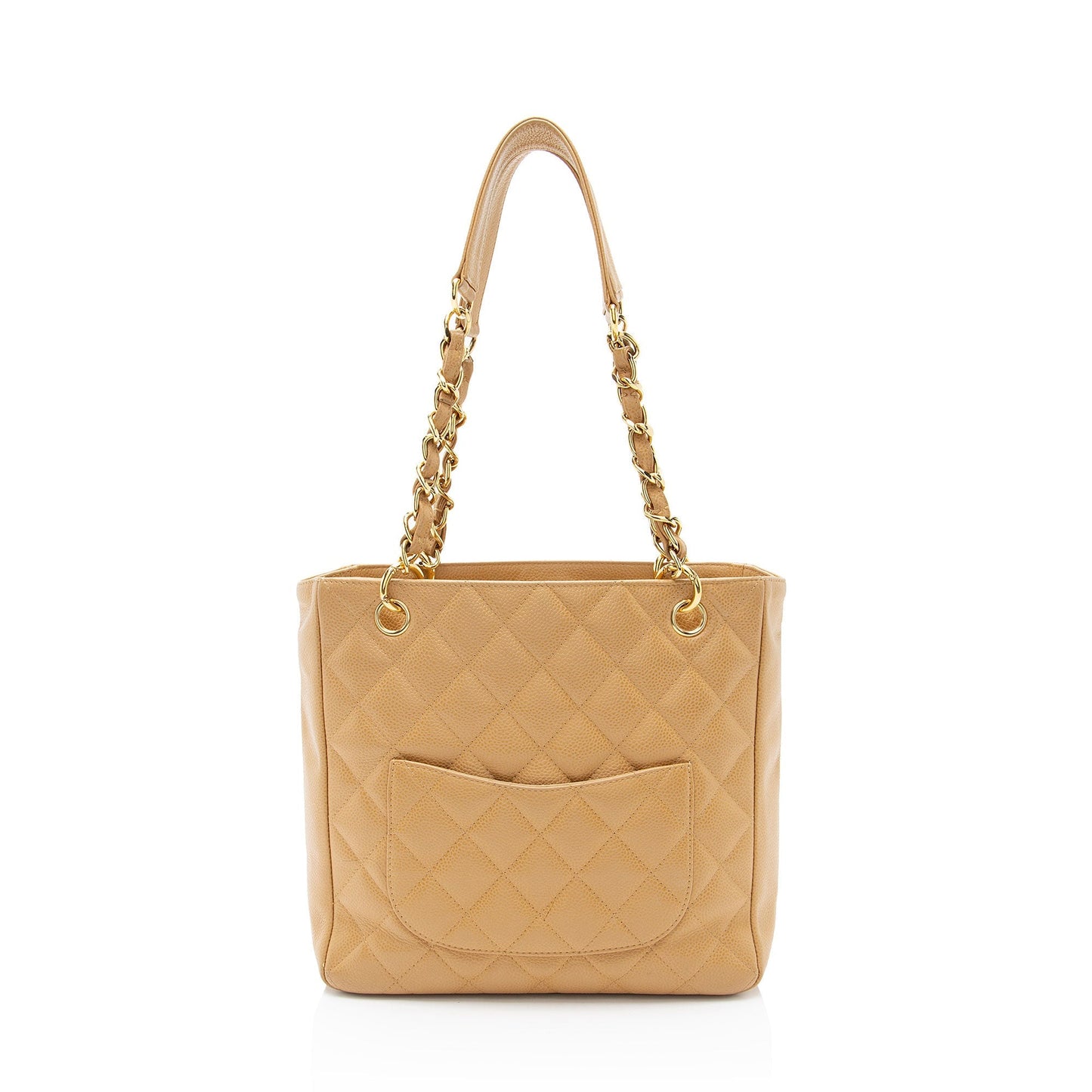 Chanel Caviar Petite Shopping Leather Tote Bag
