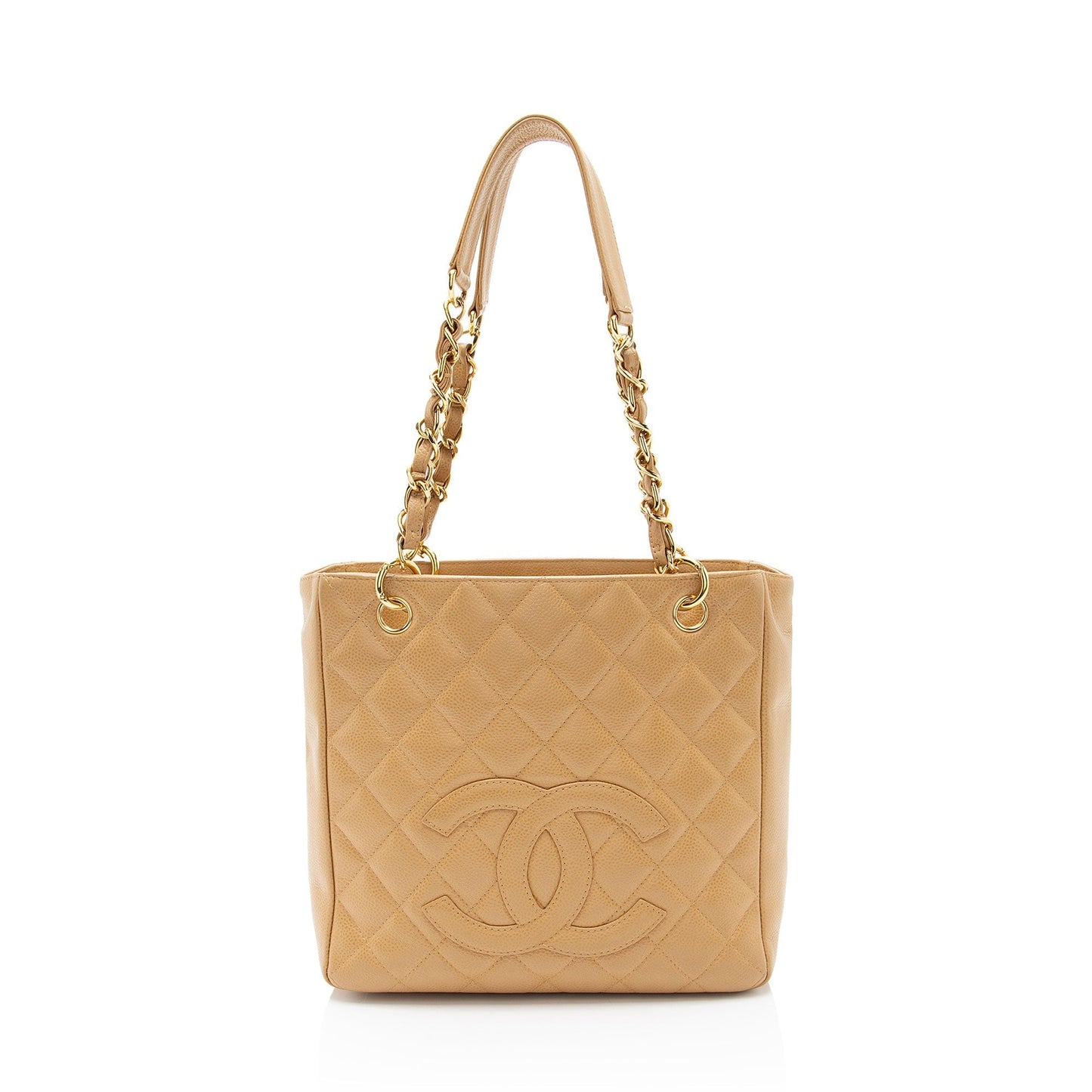 Chanel Caviar Petite Shopping Leather Tote Bag