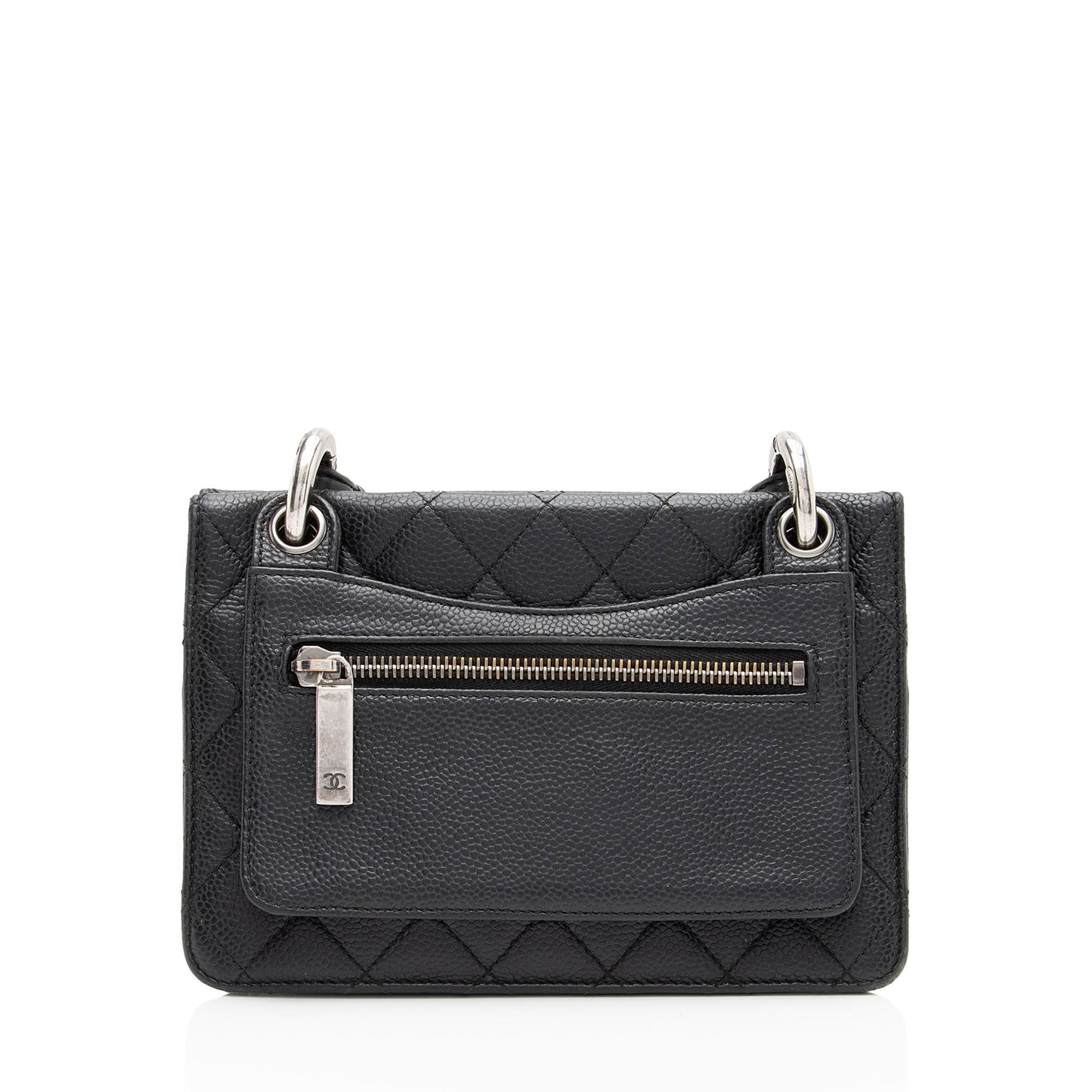 Chanel Caviar Retro Class Flap SHF-W9Q8I9 Small Leather Shoulder Bag