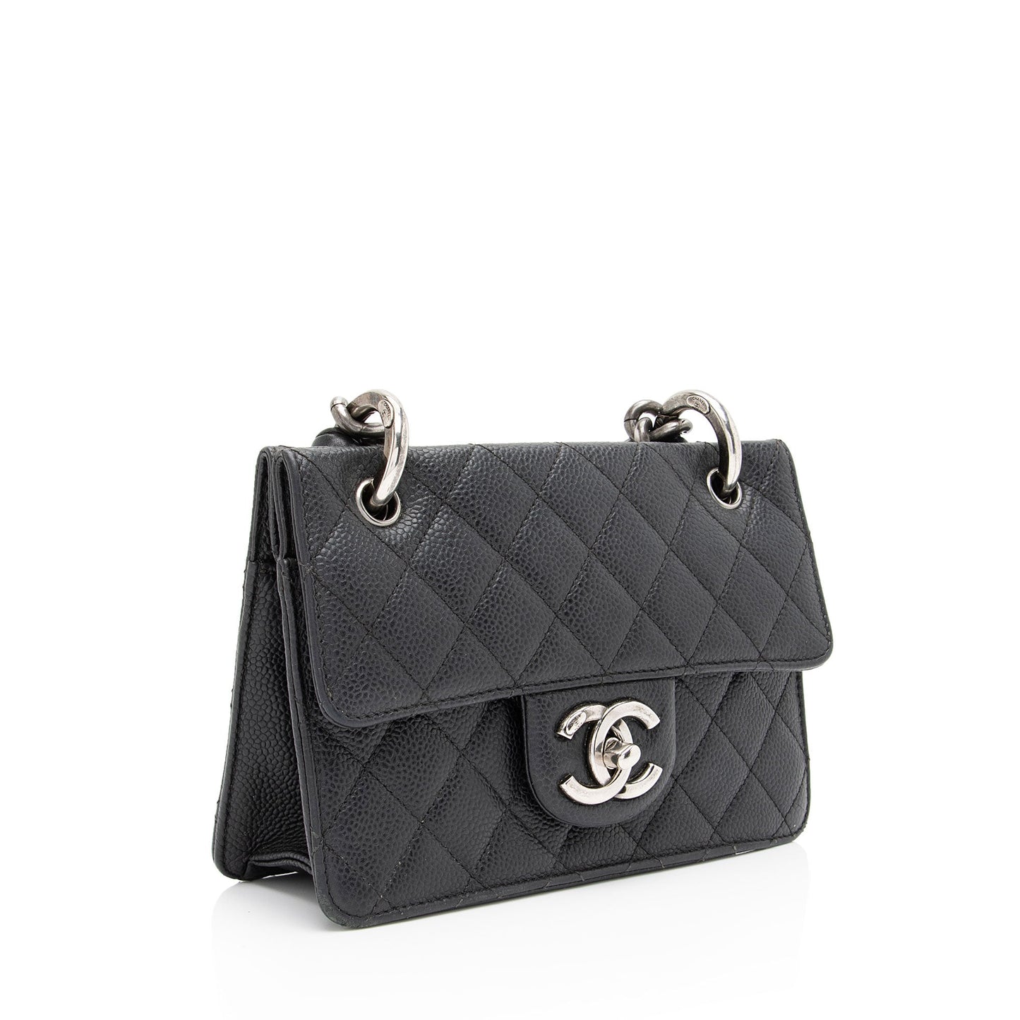 Chanel Caviar Retro Class Flap SHF-W9Q8I9 Small Leather Shoulder Bag
