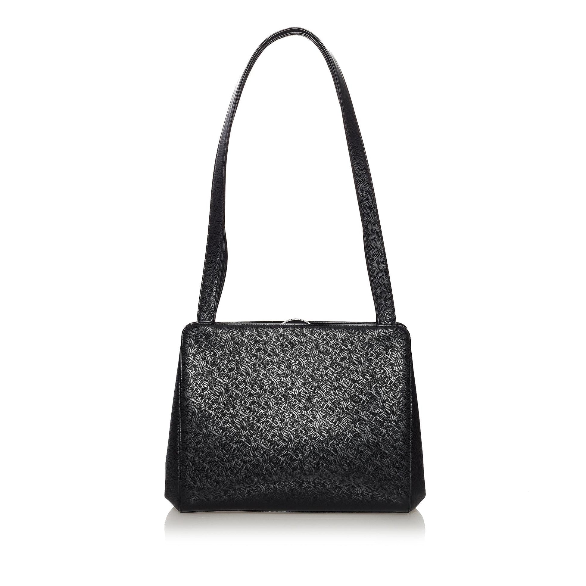 Chanel Caviar SHG Leather Shoulder Bag 3