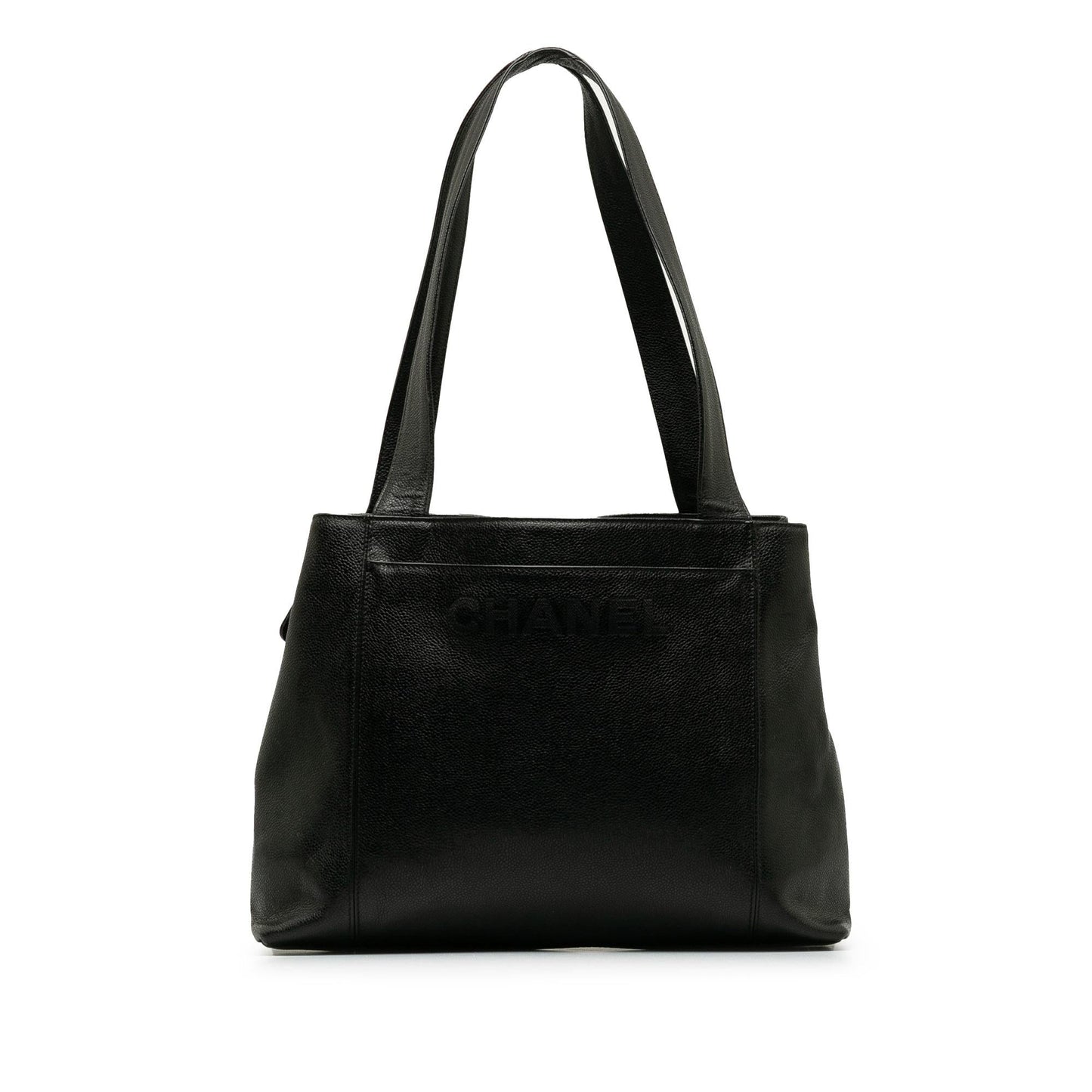 Chanel Caviar Leather Shoulder Bag (Shg- )