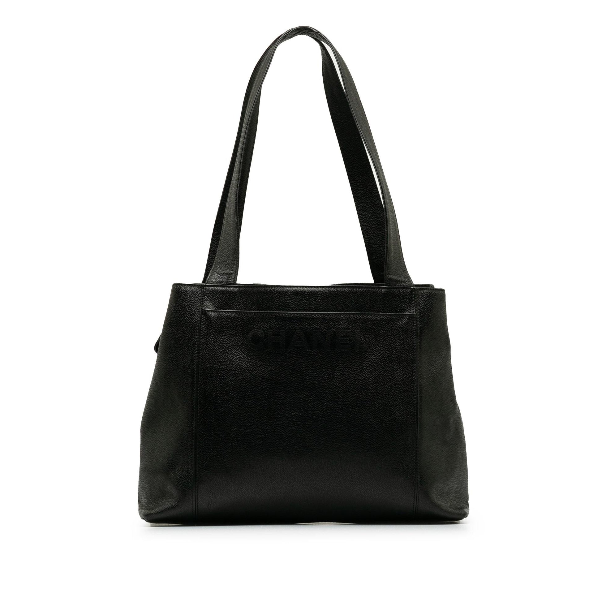 Chanel Caviar Leather Shoulder Bag (Shg- )
