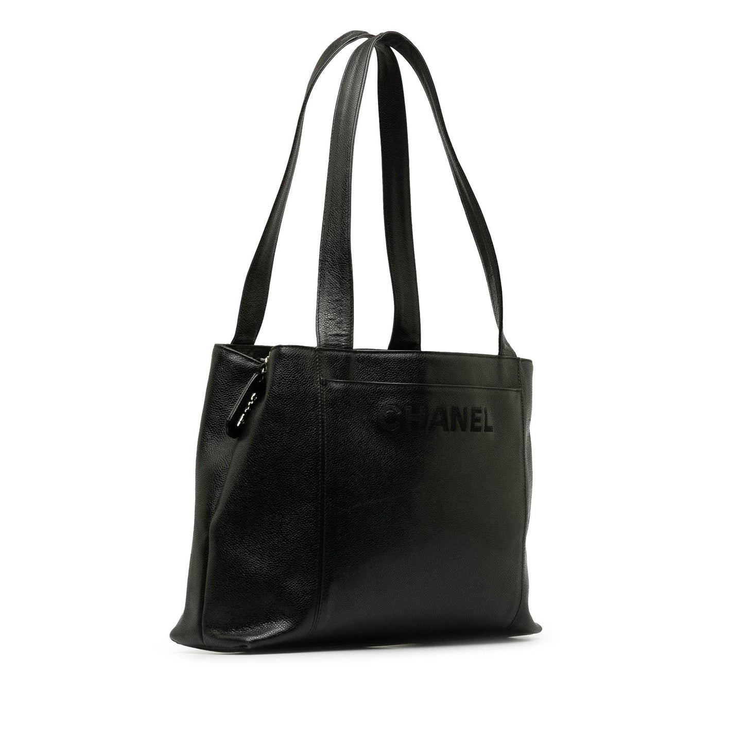Chanel Caviar Leather Shoulder Bag (Shg- )