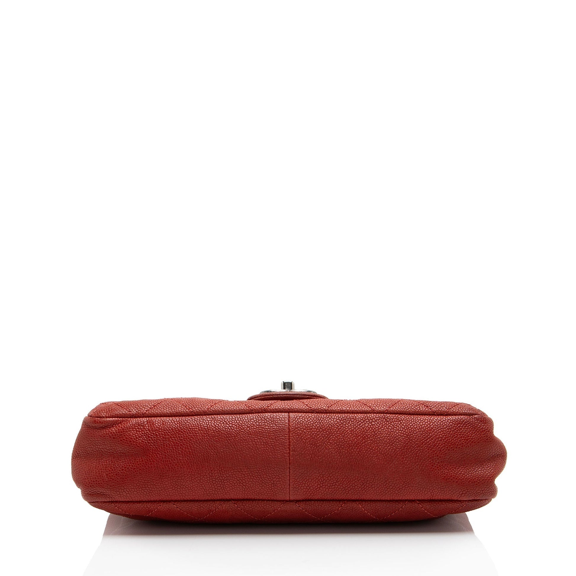 Chanel Caviar Leather Simply CC Medium Flap Bag (SHF-Qn5zRC)