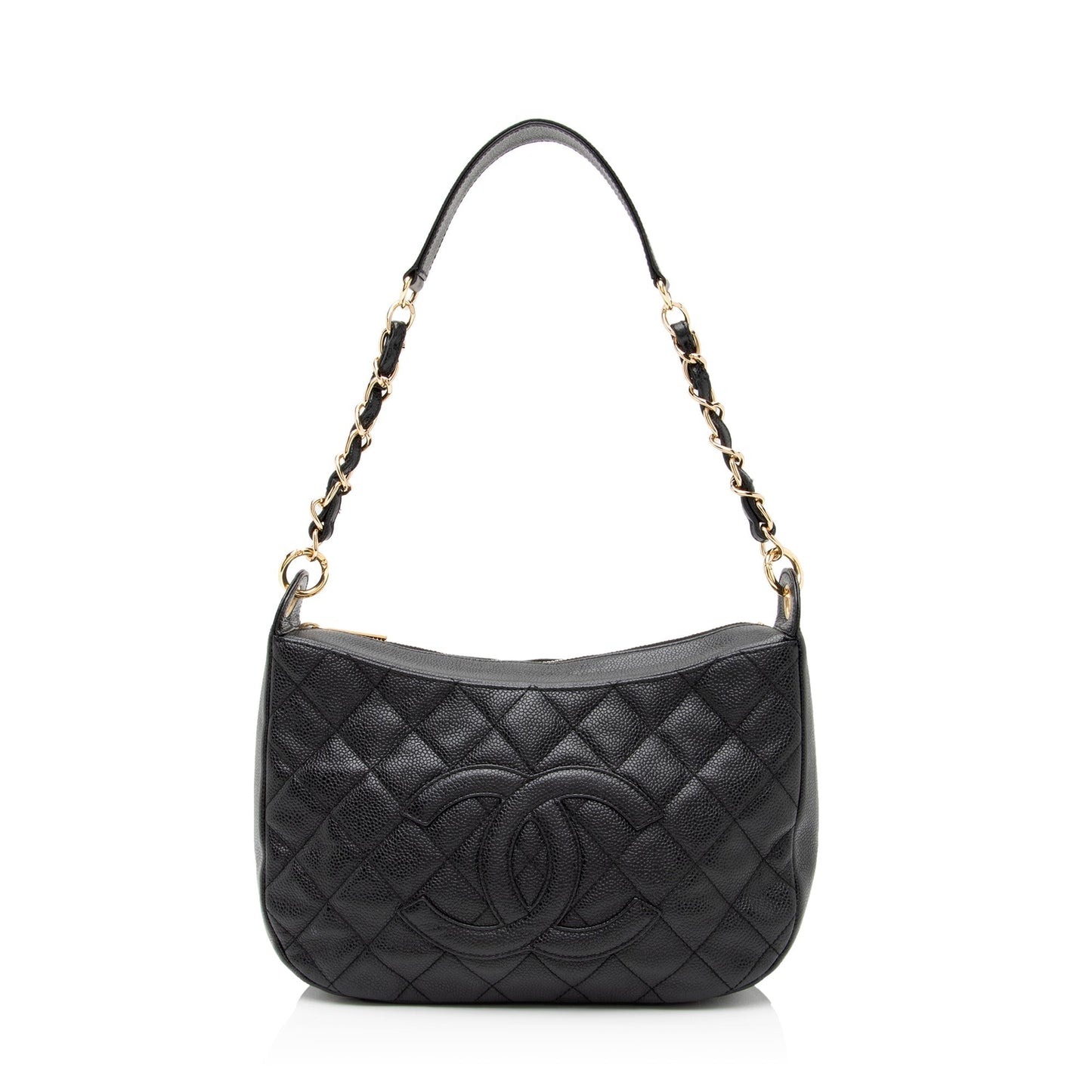 Chanel Caviar Timeless CC Hobo SHF-fu7h3a Leather Shoulder Bag