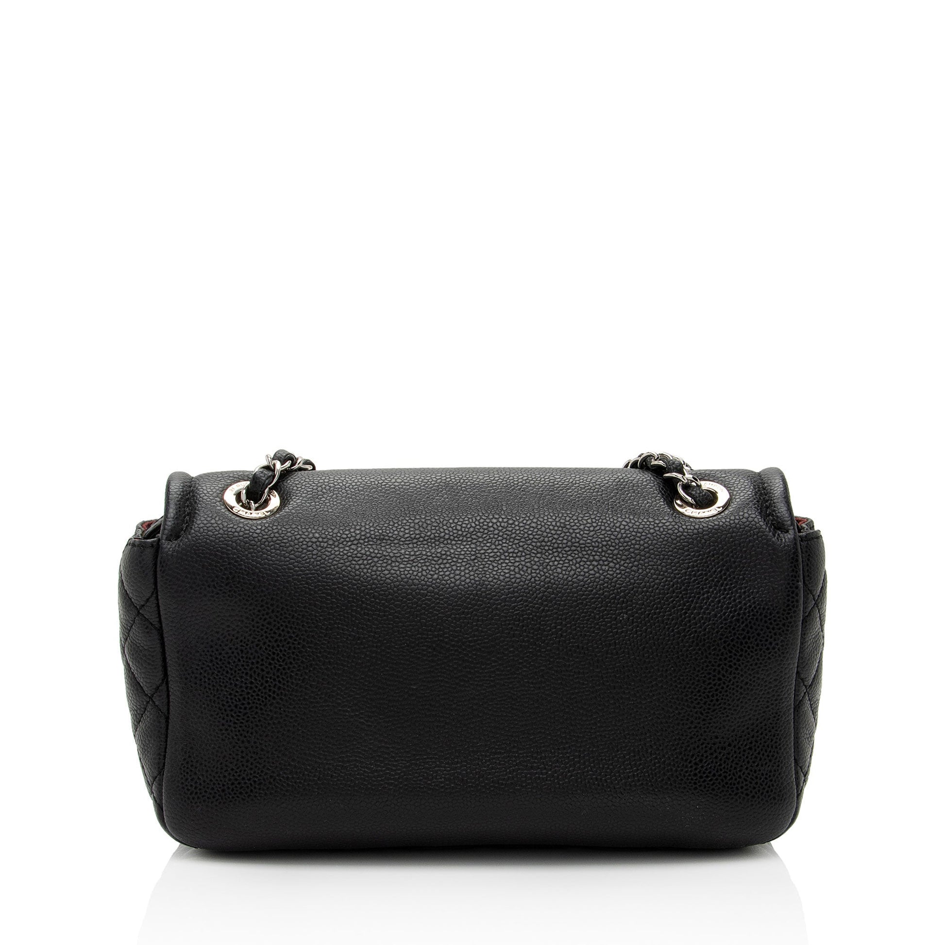 Chanel Caviar Timeless CC Flap SHF-yaWfvq Leather Shoulder Bag