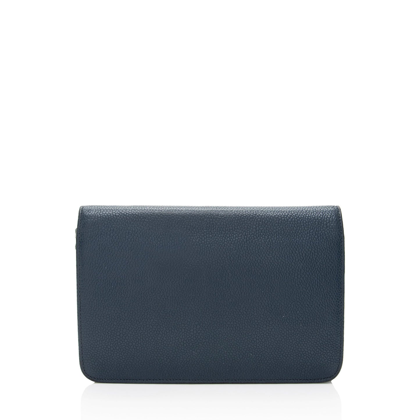 Chanel Caviar Timeless CC on Leather Wallet Case