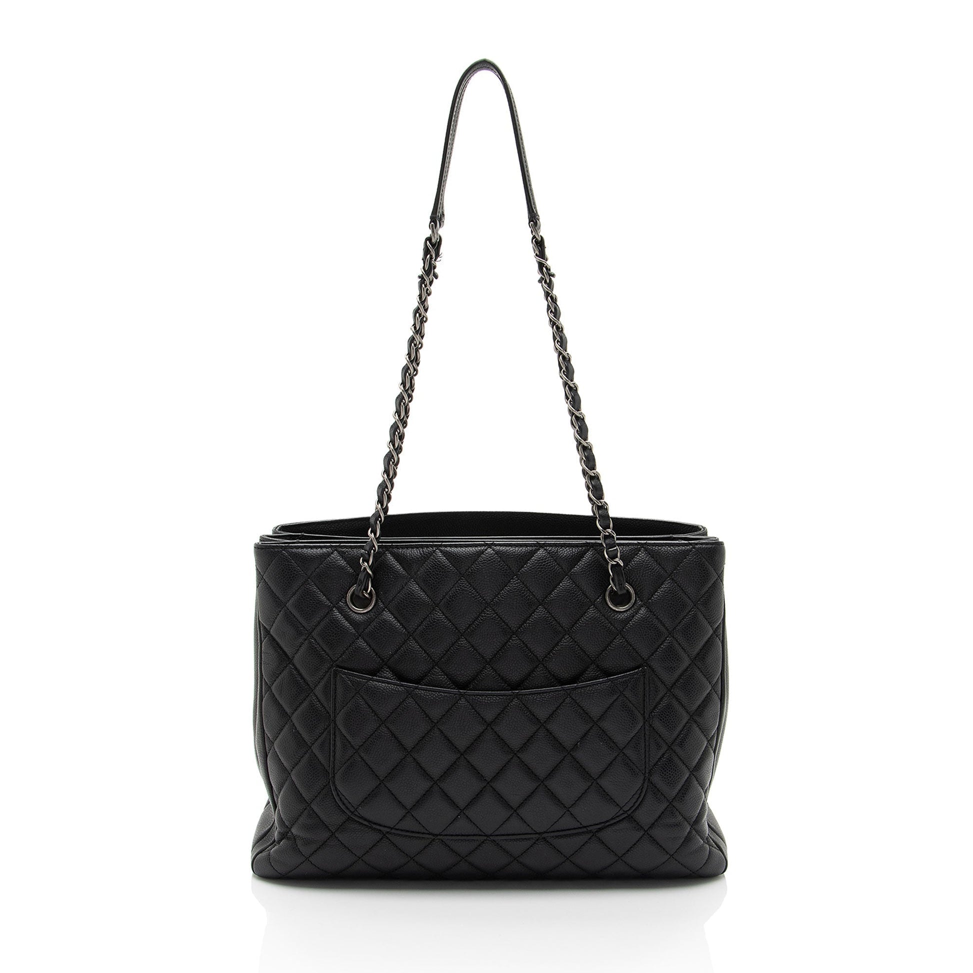 Chanel Caviar Urban Companion SHF-nAN9Fg Leather Tote Bag