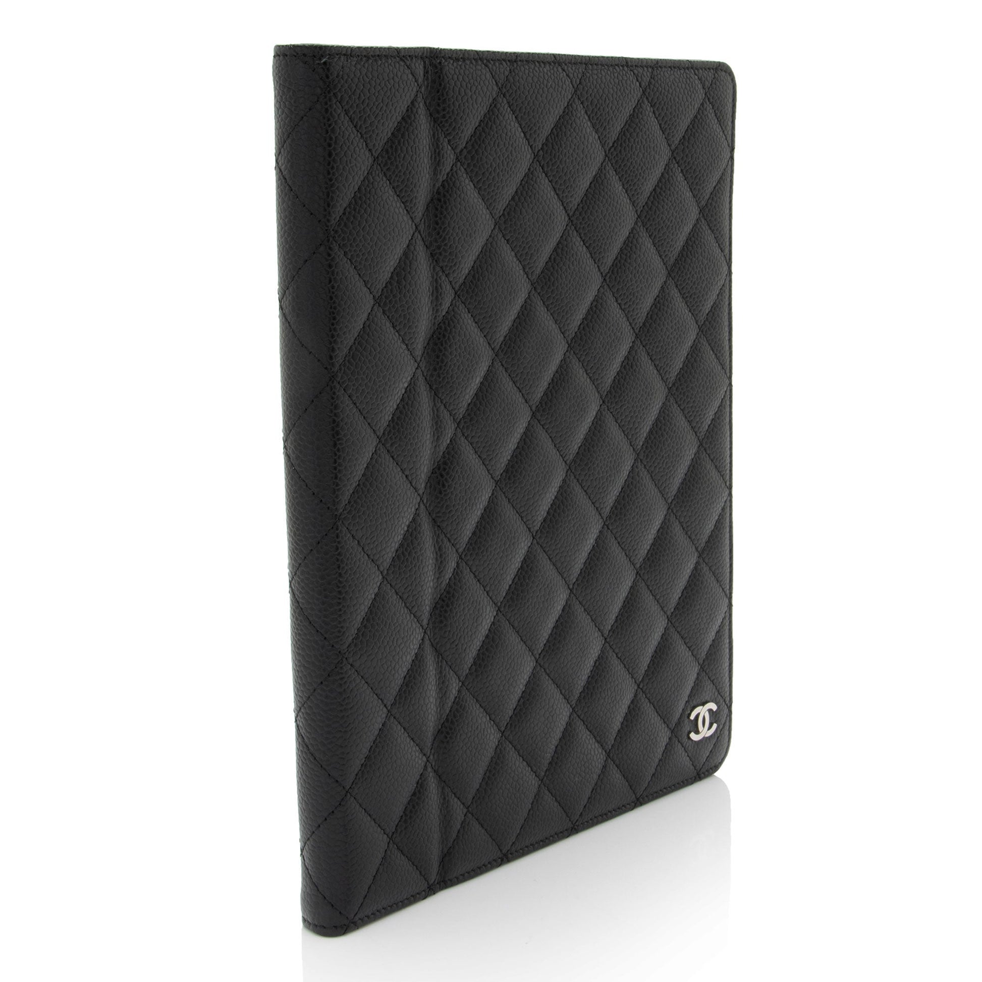 Chanel Caviar iPad Leather Handbag