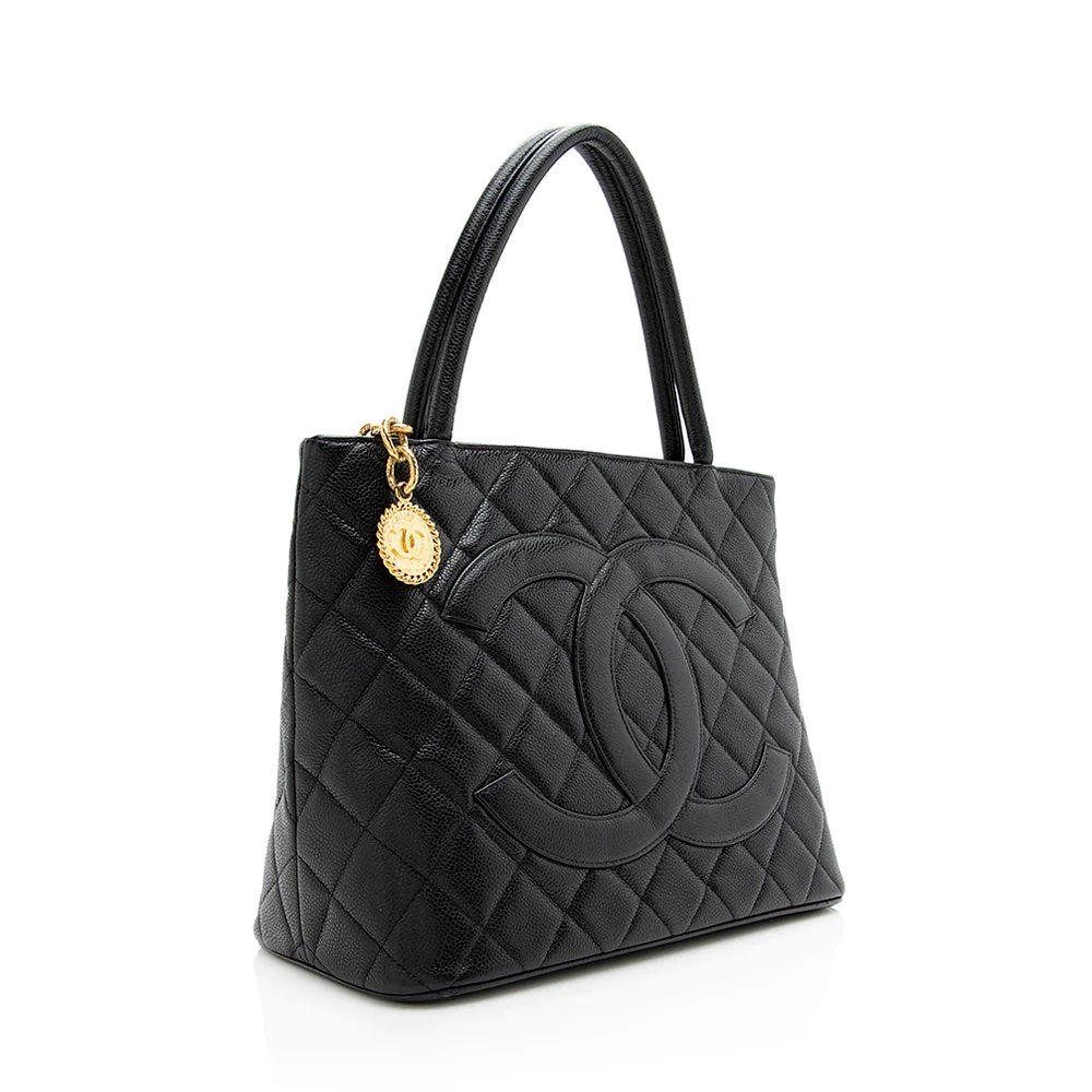 Chanel Caviar Medallion Tote 3 E18D839A 293A 40A3 9D7D F9A985D599D7
