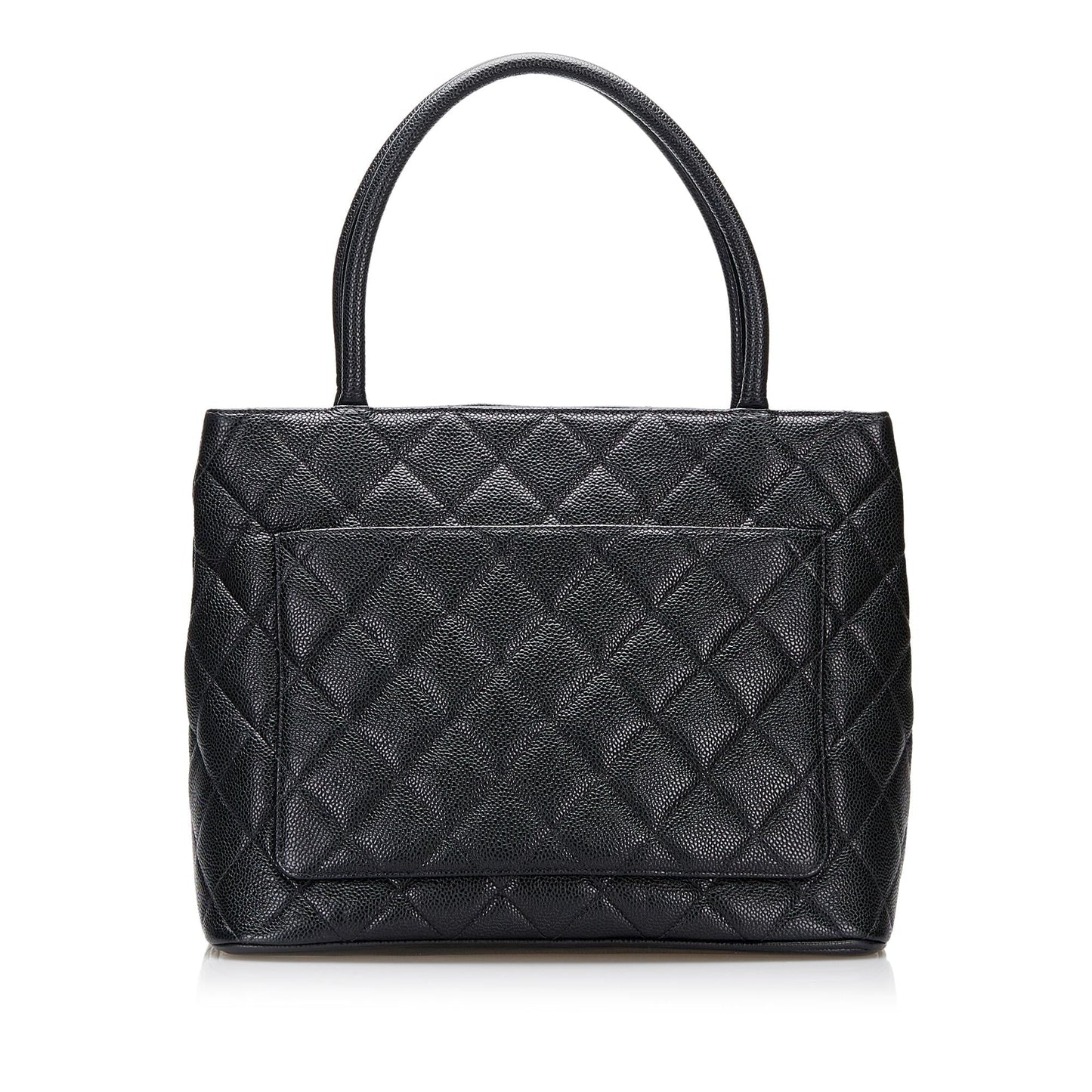 Chanel Caviar Medallion SHG Tote Bag Bag Shg