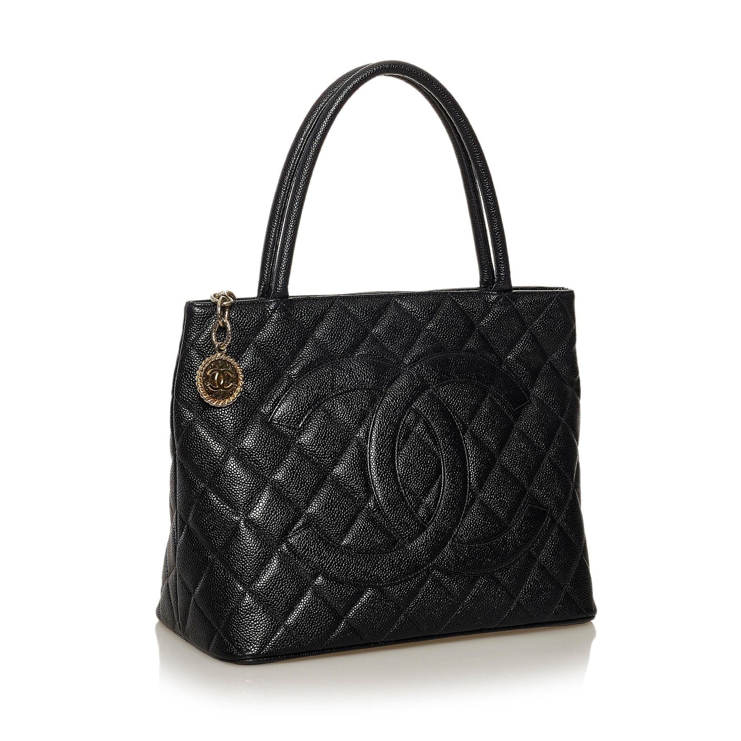 Chanel Caviar Medallion SHG-iVagKM Tote Bag