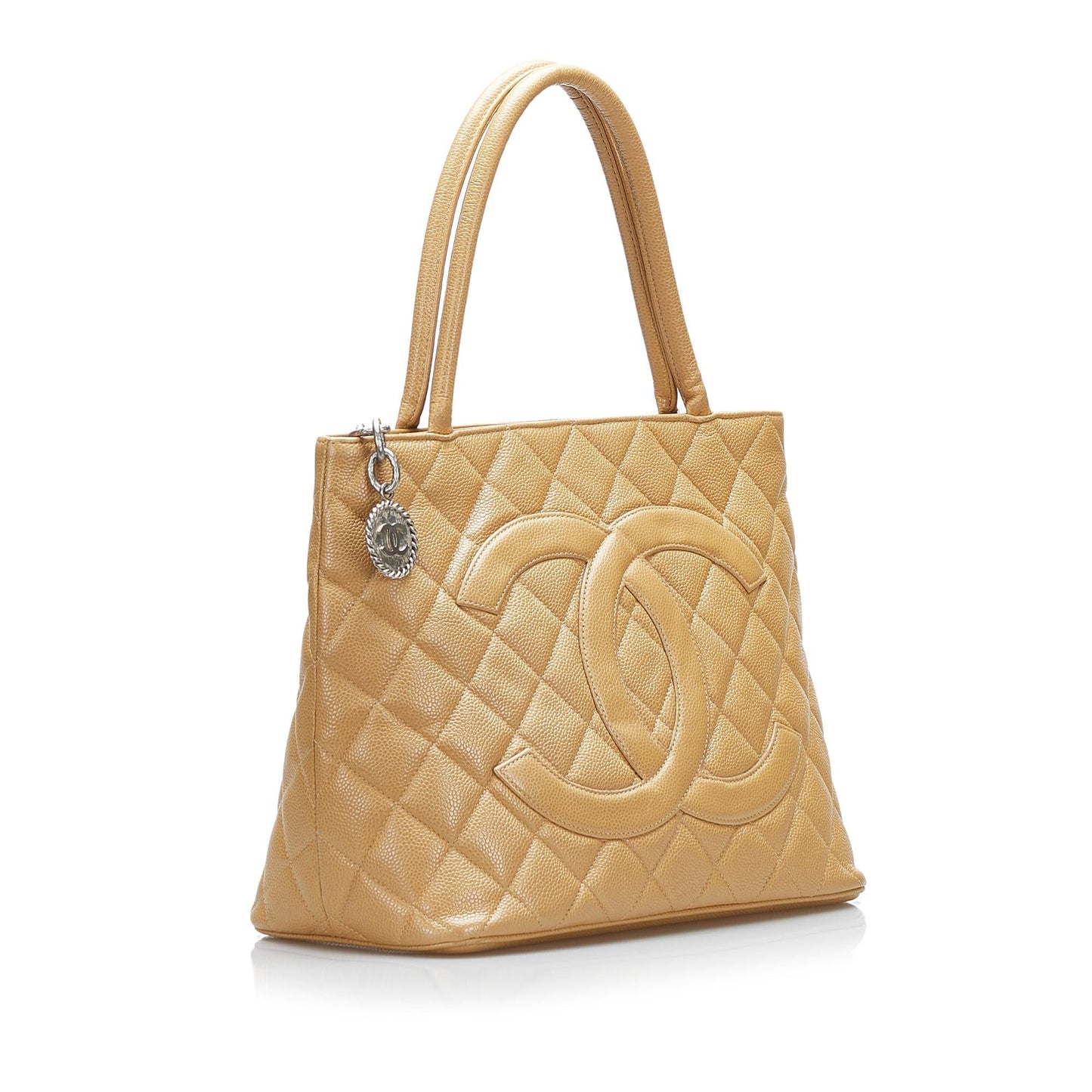 Chanel Caviar Medallion SHG-ajgoYD Tote Bag