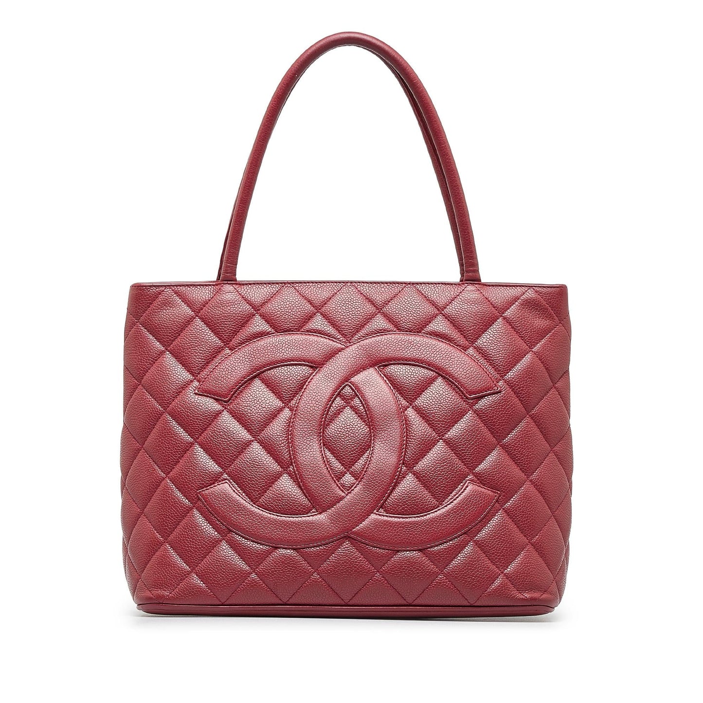 Chanel Caviar Medallion SHG-MUMoiU Tote Bag
