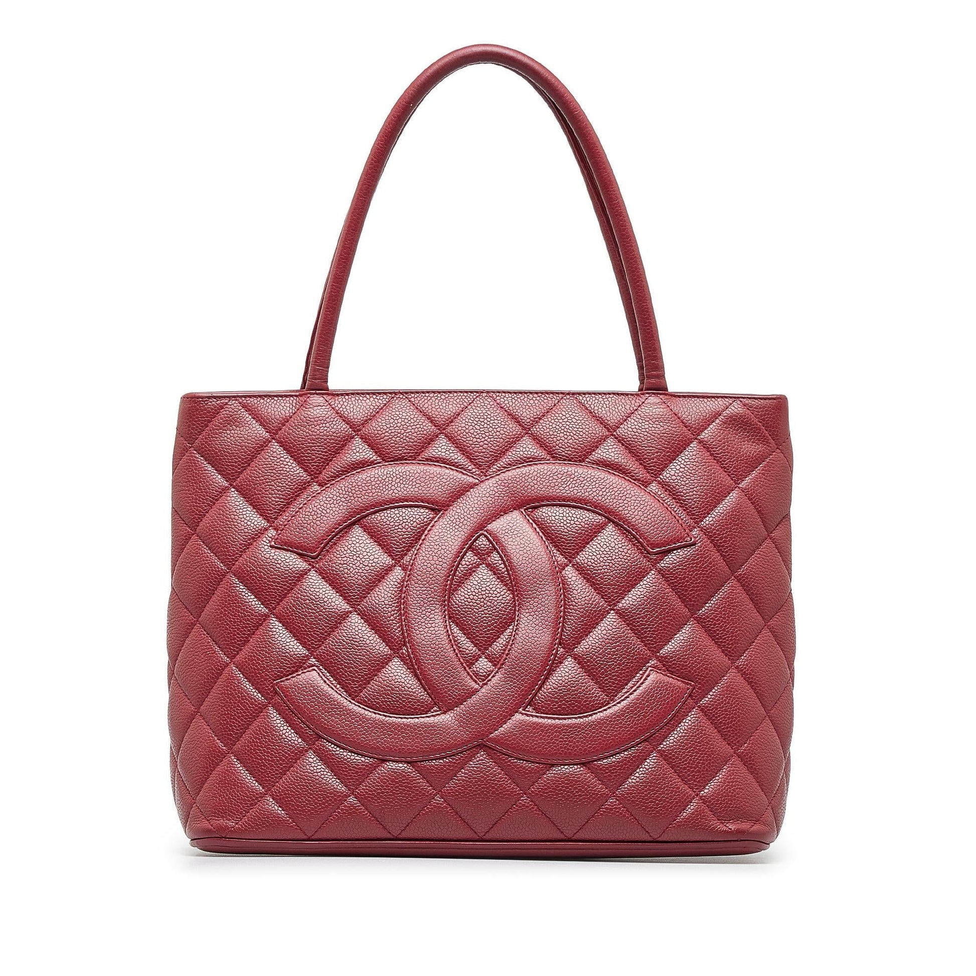 Chanel Caviar Medallion SHG-MUMoiU Tote Bag