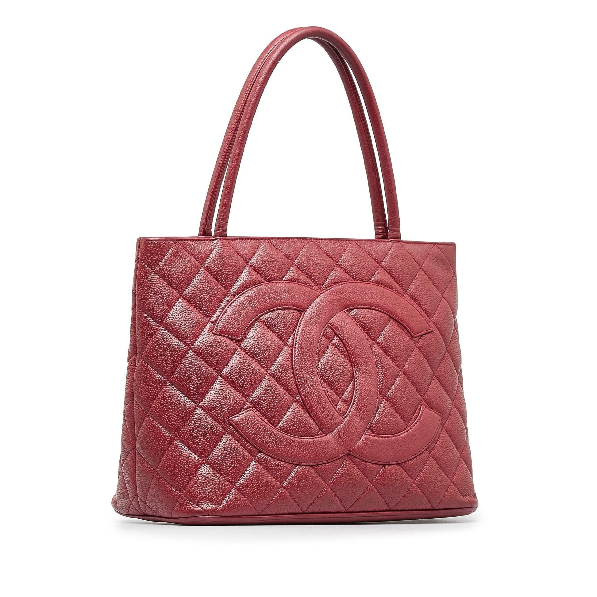 Chanel Caviar Medallion SHG-MUMoiU Tote Bag