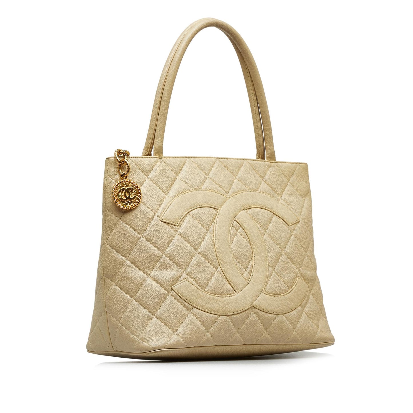 Chanel Caviar Medallion SHG-QFus9i Tote Bag