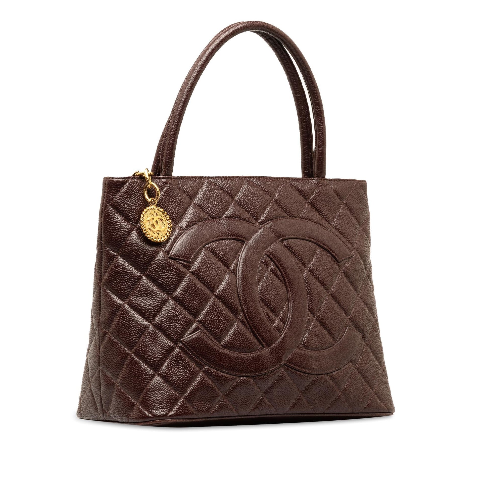 Chanel Caviar Medallion SHG-UvsxwP Tote Bag