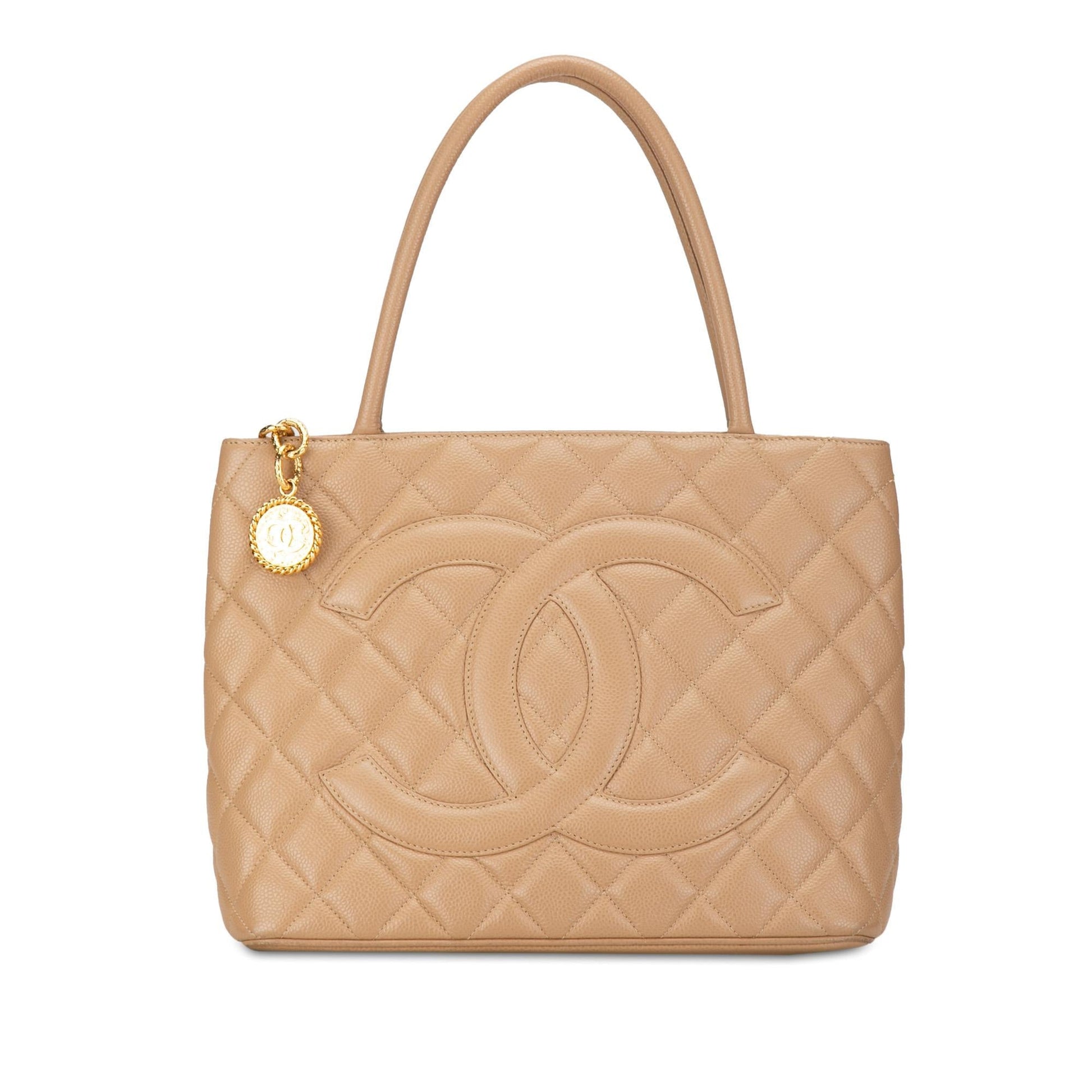 Chanel Caviar Medallion SHG-ZWP57b Tote Bag