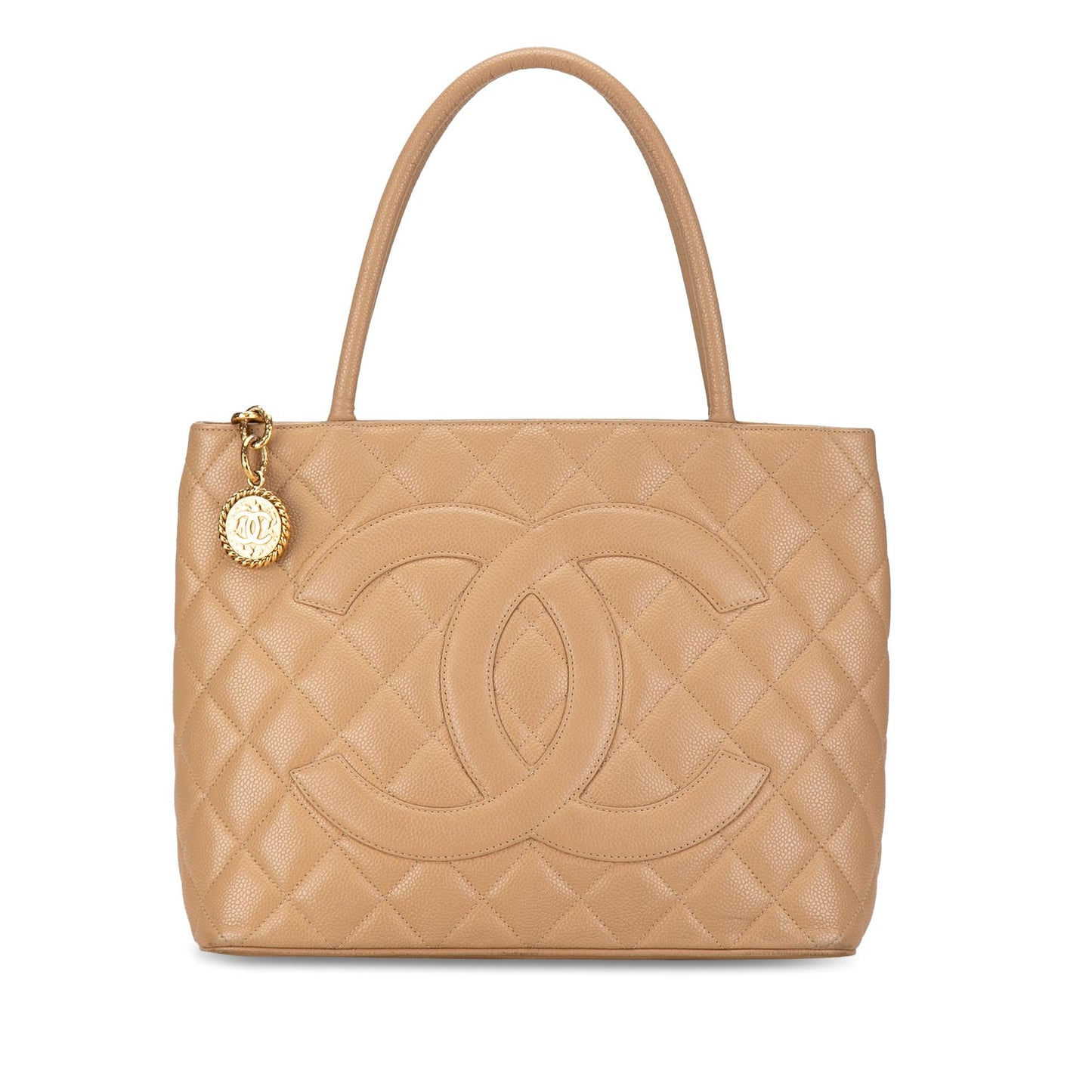Chanel Caviar Medallion SHG-Pto6KD Tote Bag