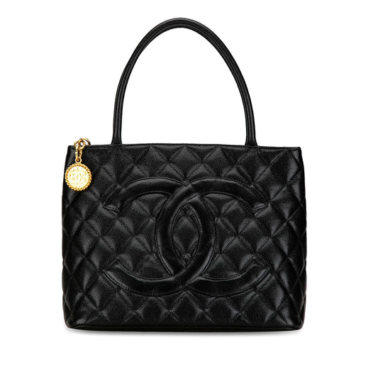 Chanel Caviar Medallion SHG-y2ND77 Tote Bag