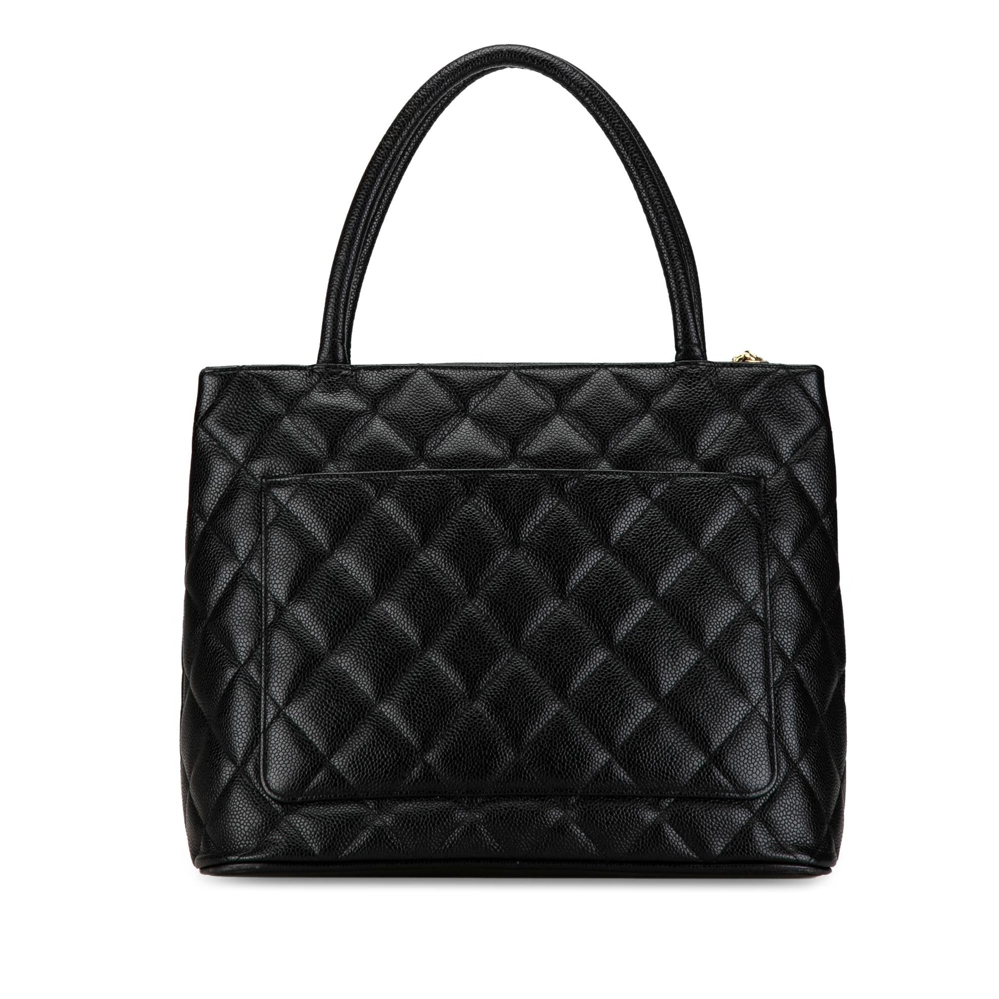 Chanel Caviar Medallion SHG-lt8XBk Tote Bag