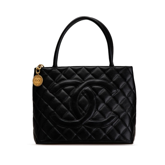 Chanel Caviar Medallion SHG-90N51p Tote Bag