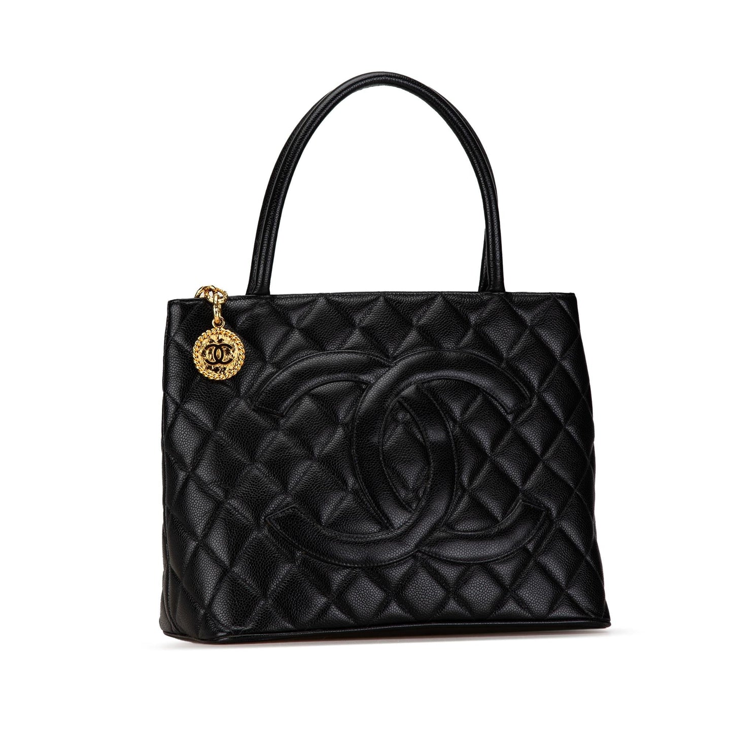 Chanel Caviar Medallion SHG-90N51p Tote Bag