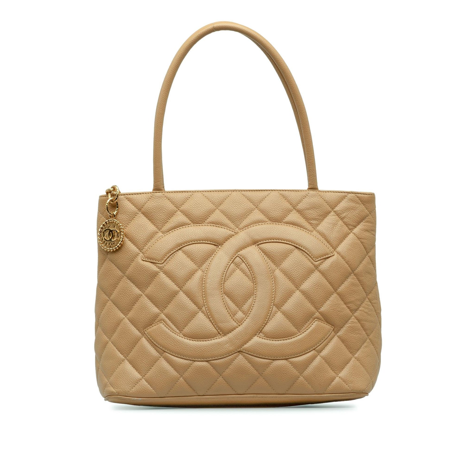 Chanel Caviar Medallion SHG-fcgDHq Tote Bag