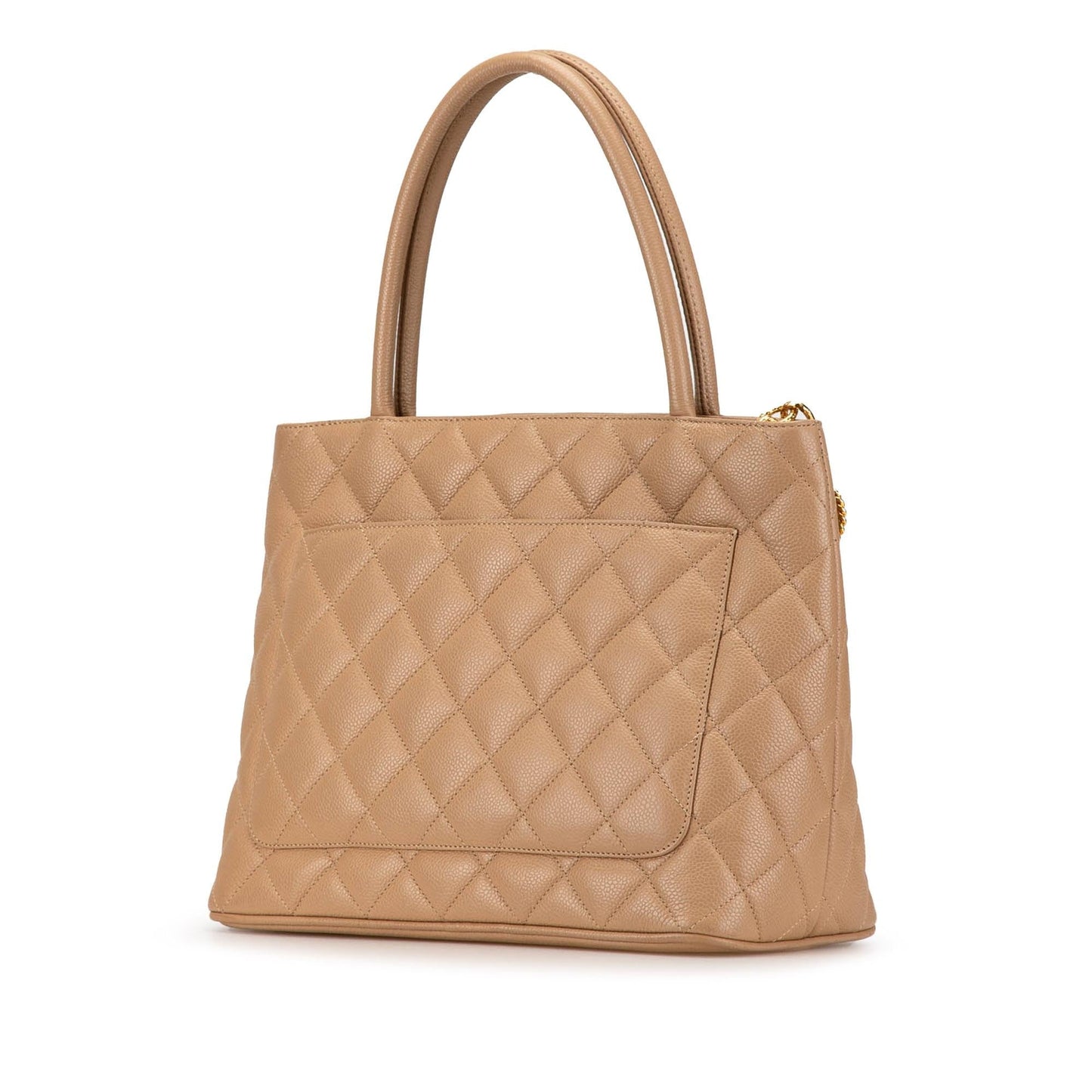Chanel Caviar Medallion SHG-Fuv1pP Tote Bag