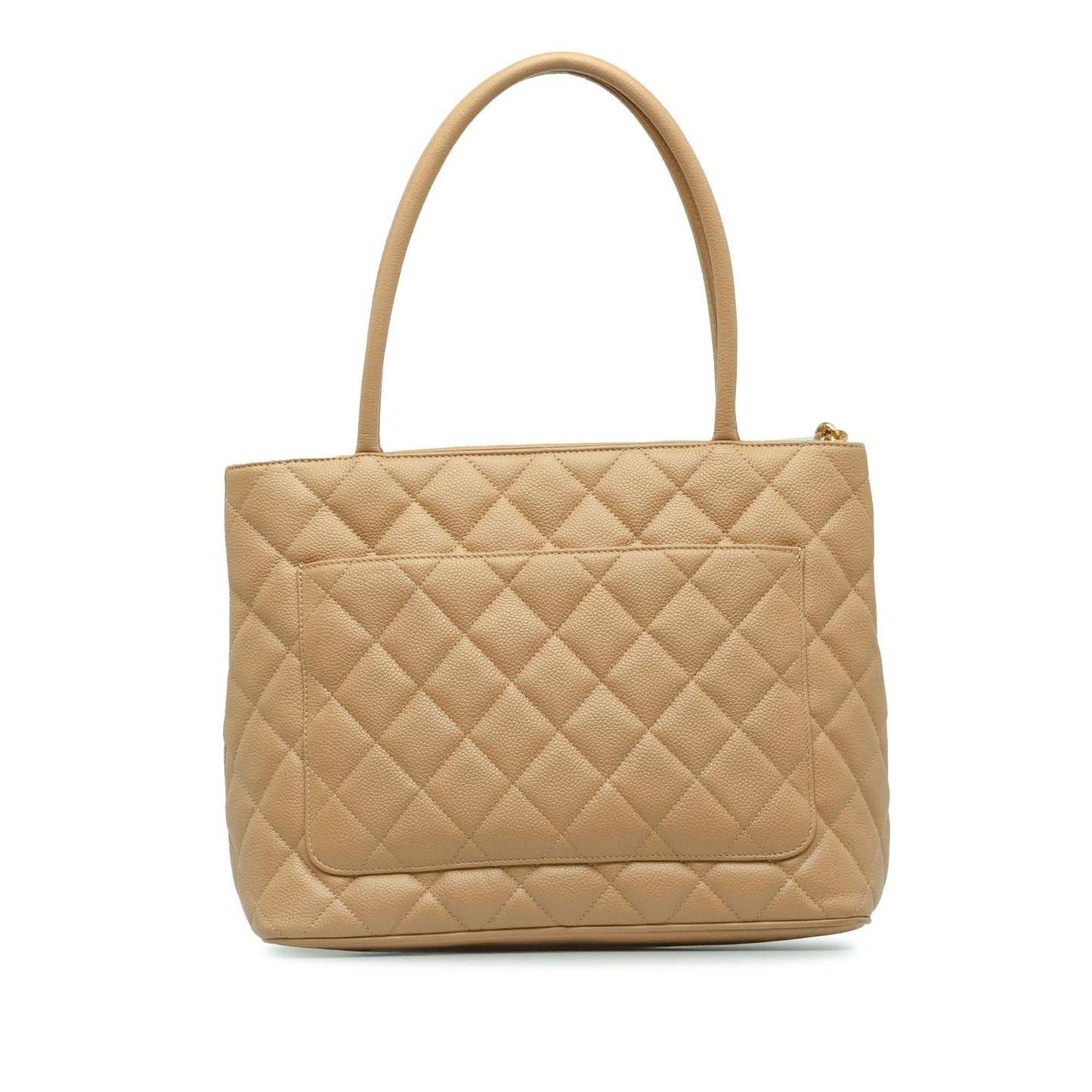 Chanel Caviar Medallion Tote Bag