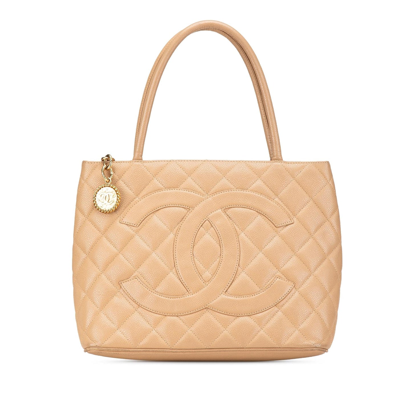 Chanel Caviar Medallion Tote Bag Medallion Tote