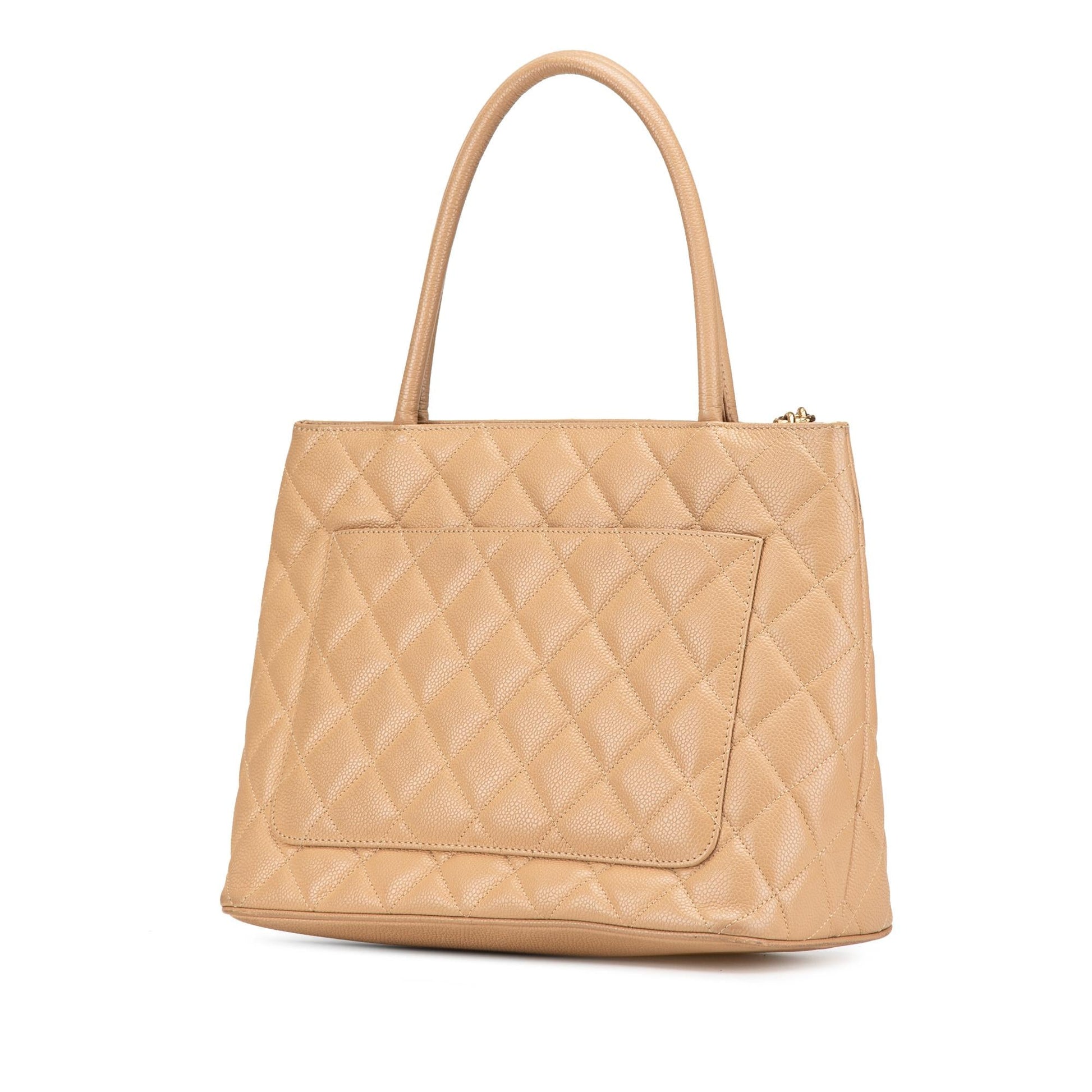 Chanel Caviar Medallion Tote Bag Medallion Tote
